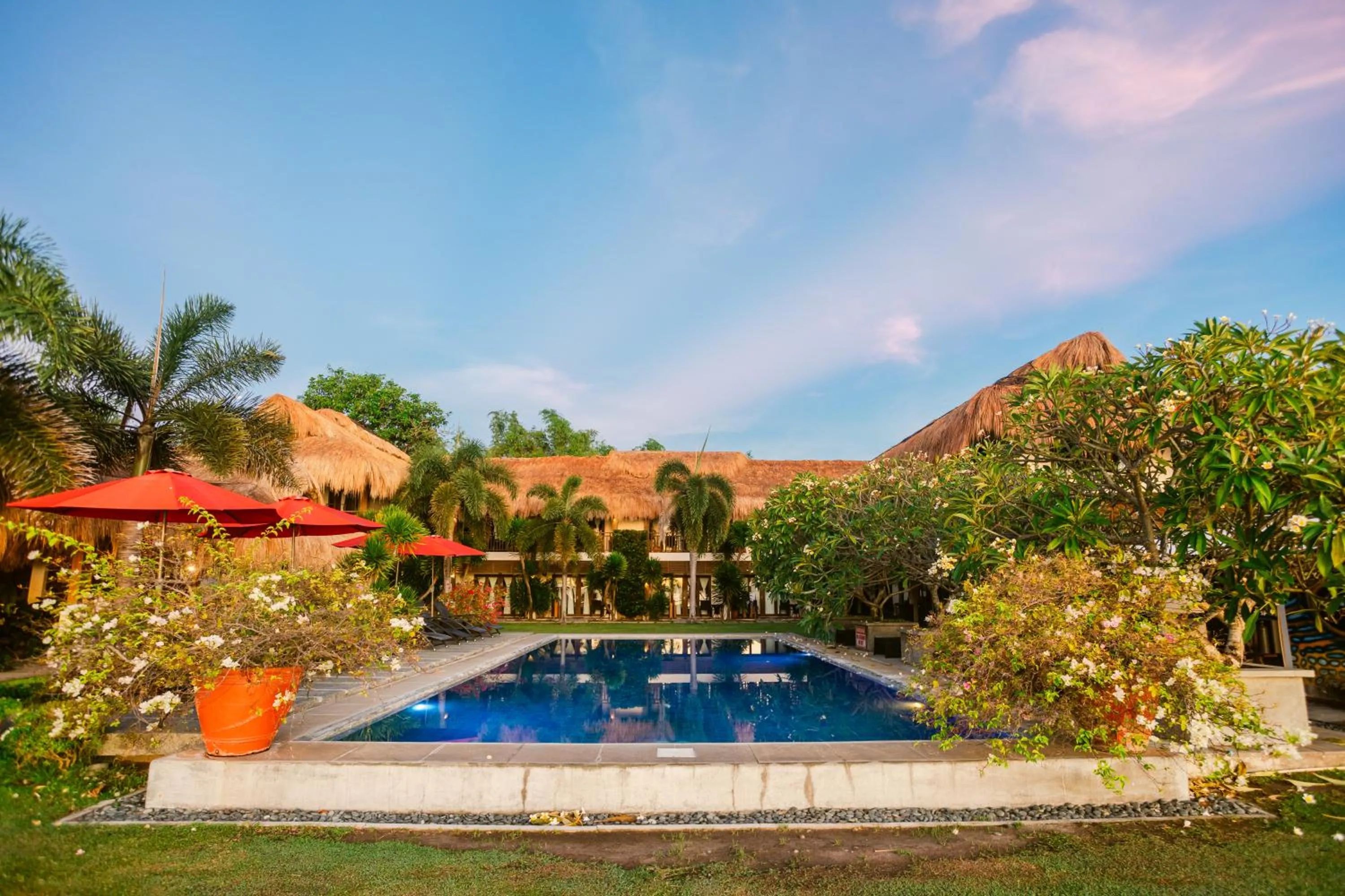 Garden in Azure Dive Resort