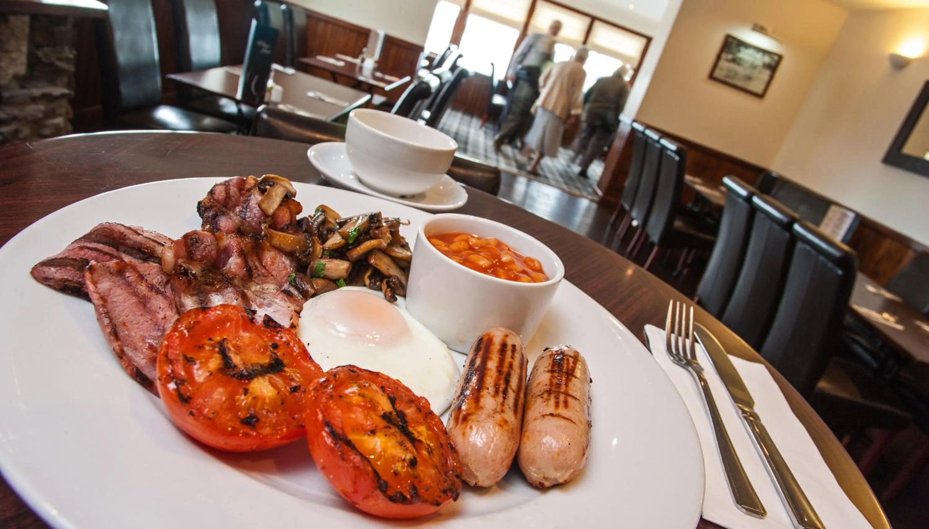 Food and drinks in Tuckers Inn