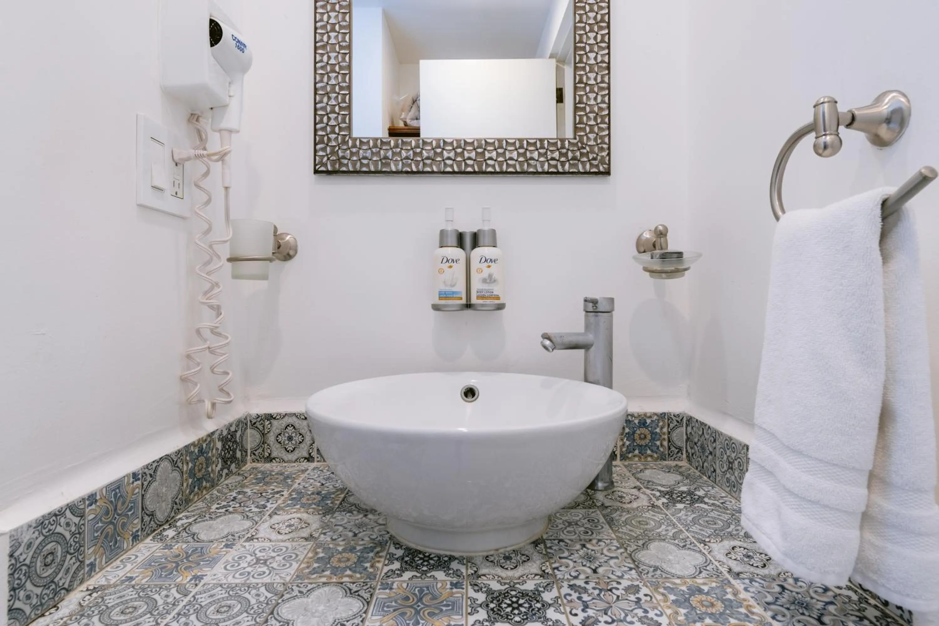 Bathroom in Hotel La Estación
