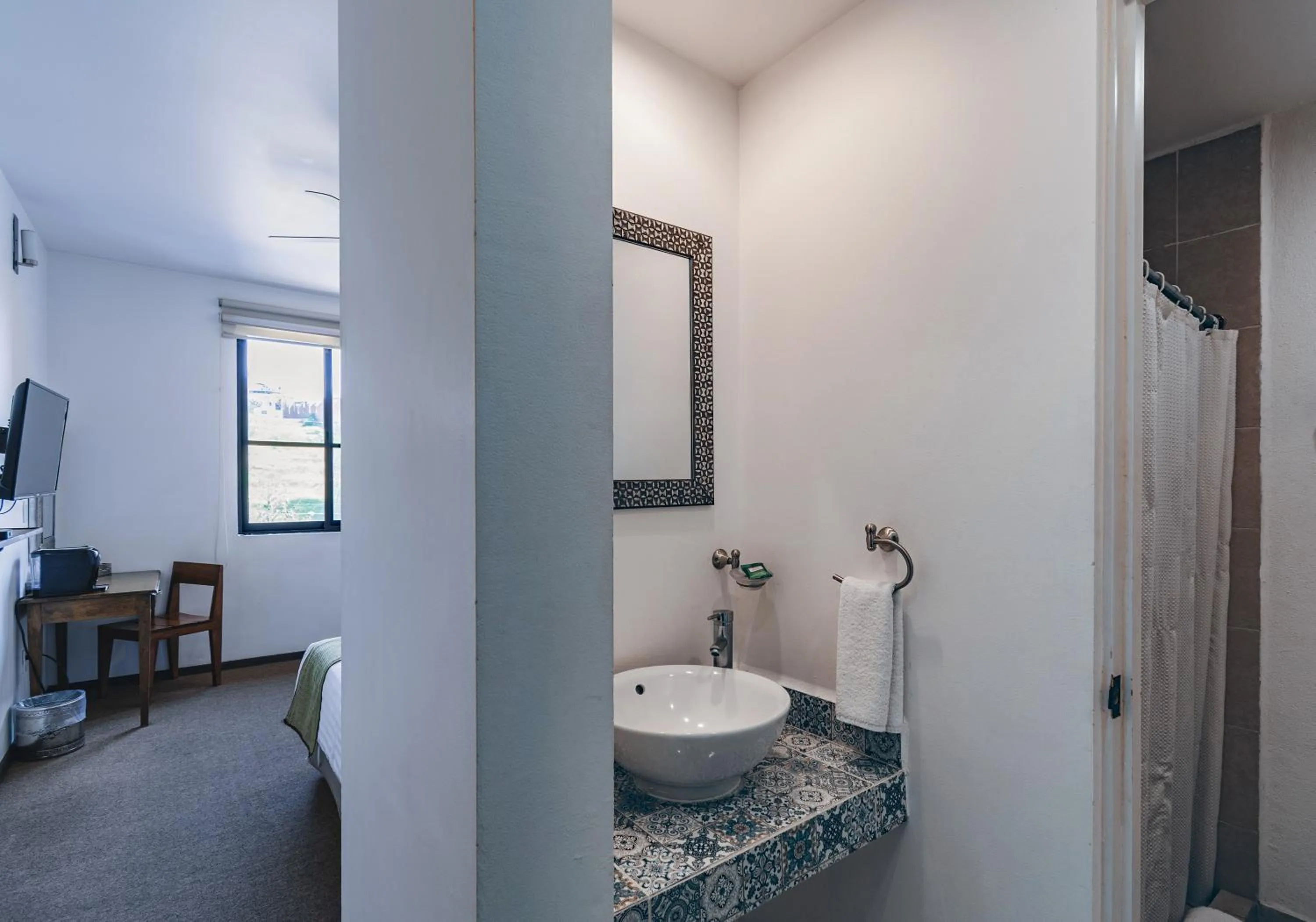 Bathroom in Hotel La Estación