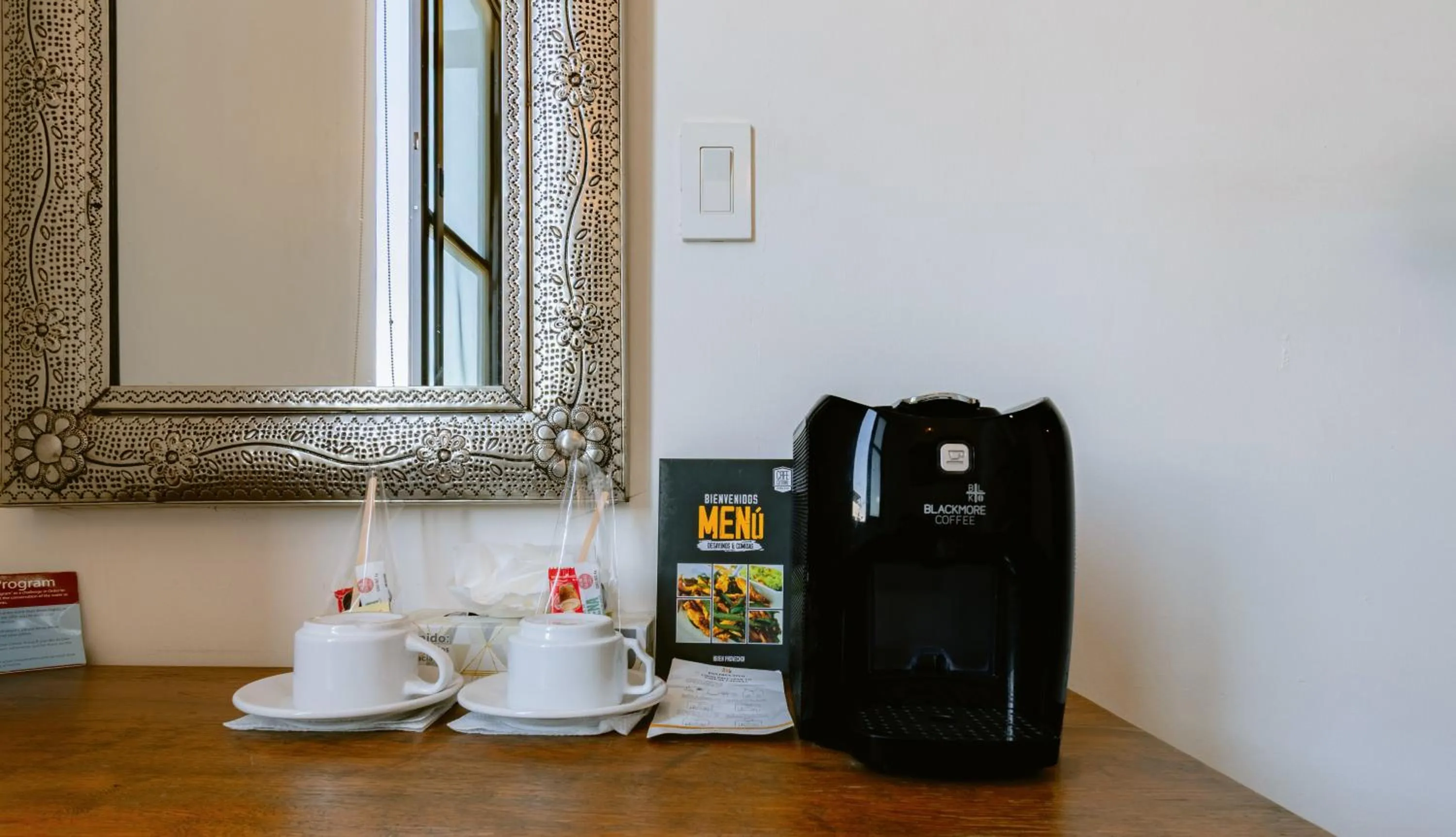 Decorative detail in Hotel La Estación