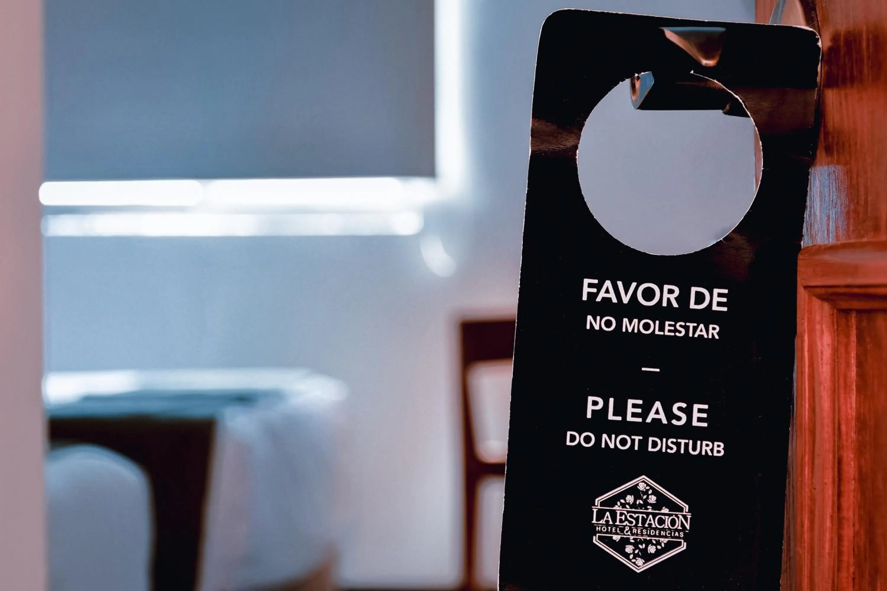 Decorative detail in Hotel La Estación