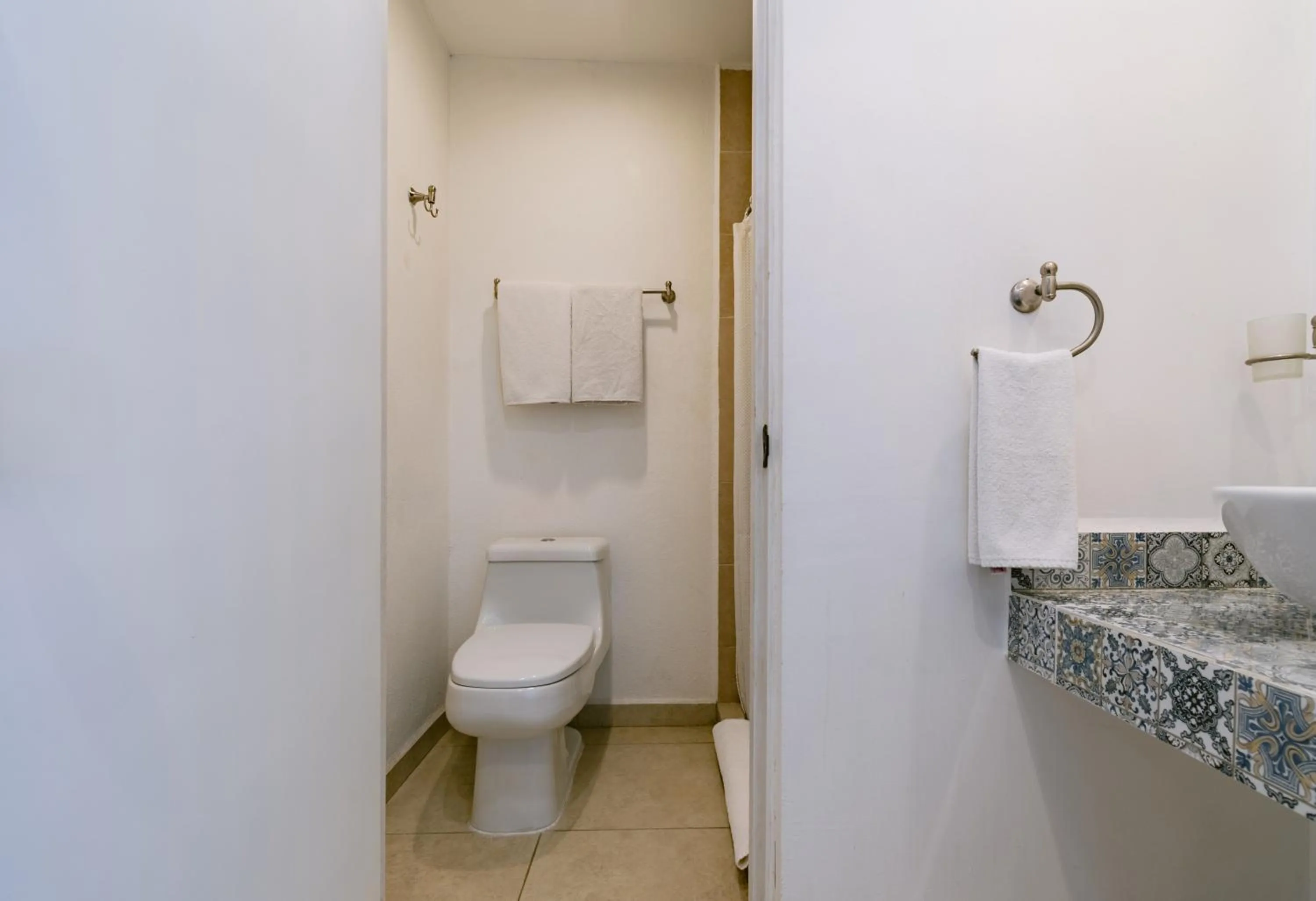 Bathroom in Hotel La Estación