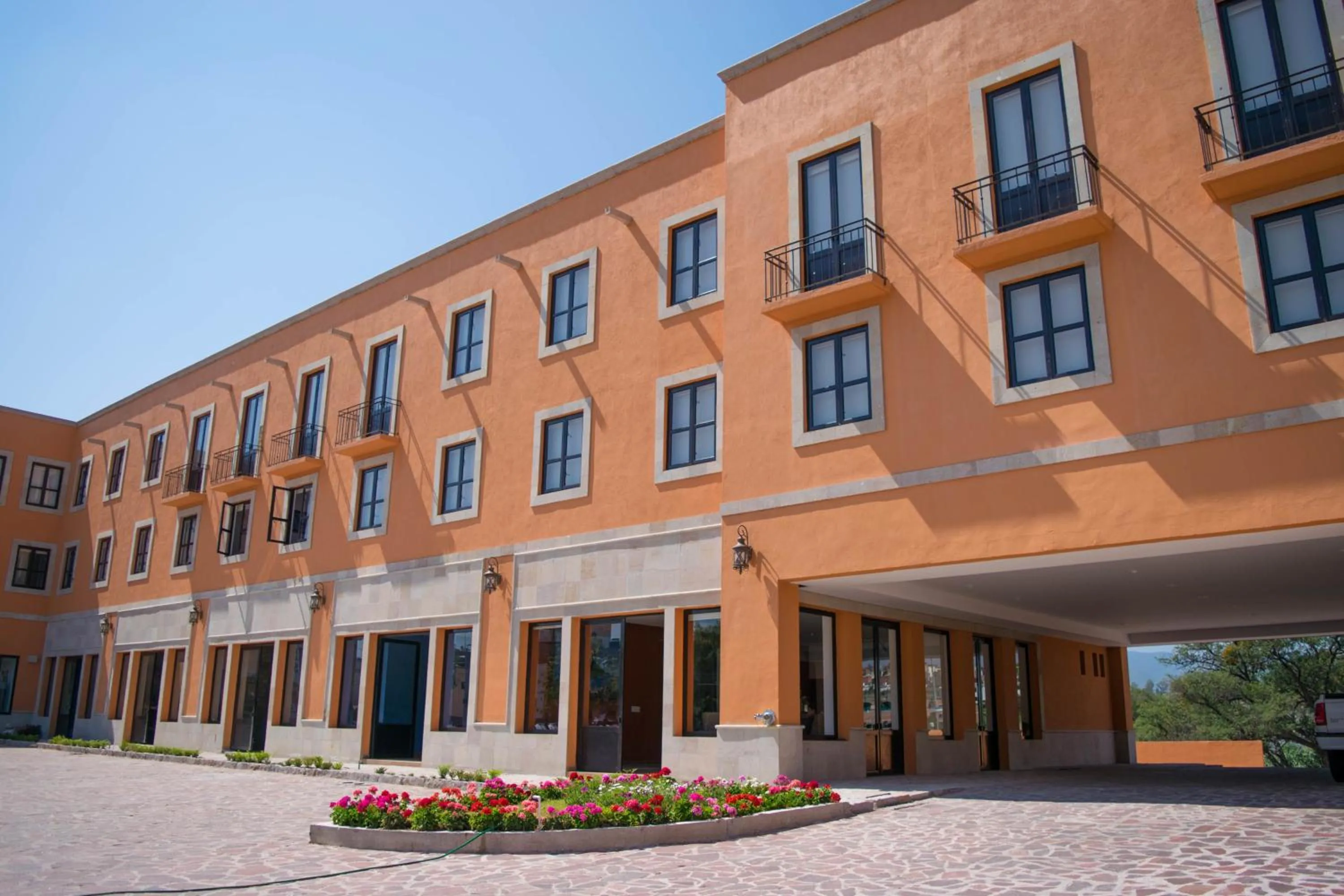 Facade/entrance in Hotel La Estación