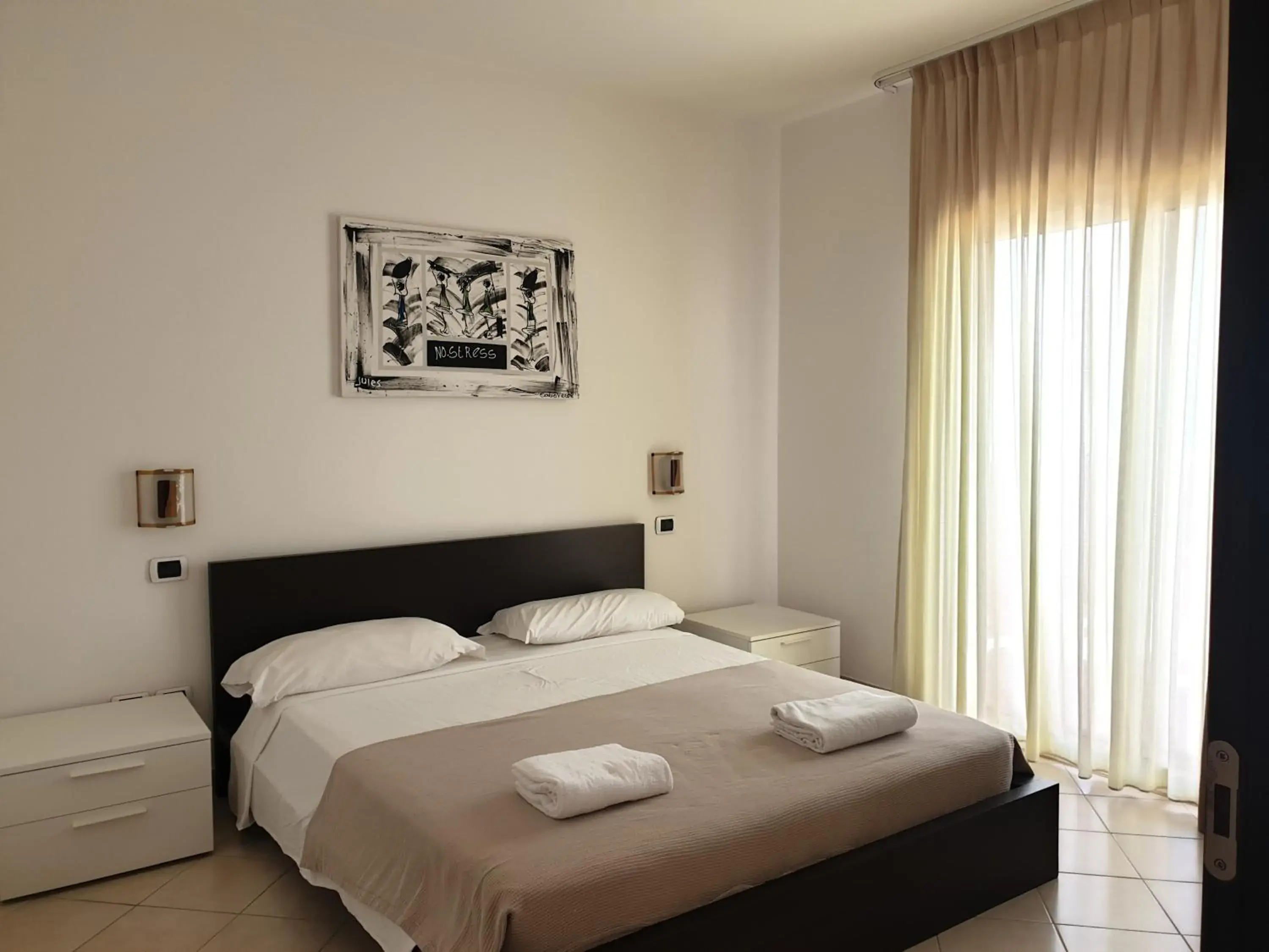 Bed in Aparthotel Por do Sol Bed in Aparthotel Por do Sol