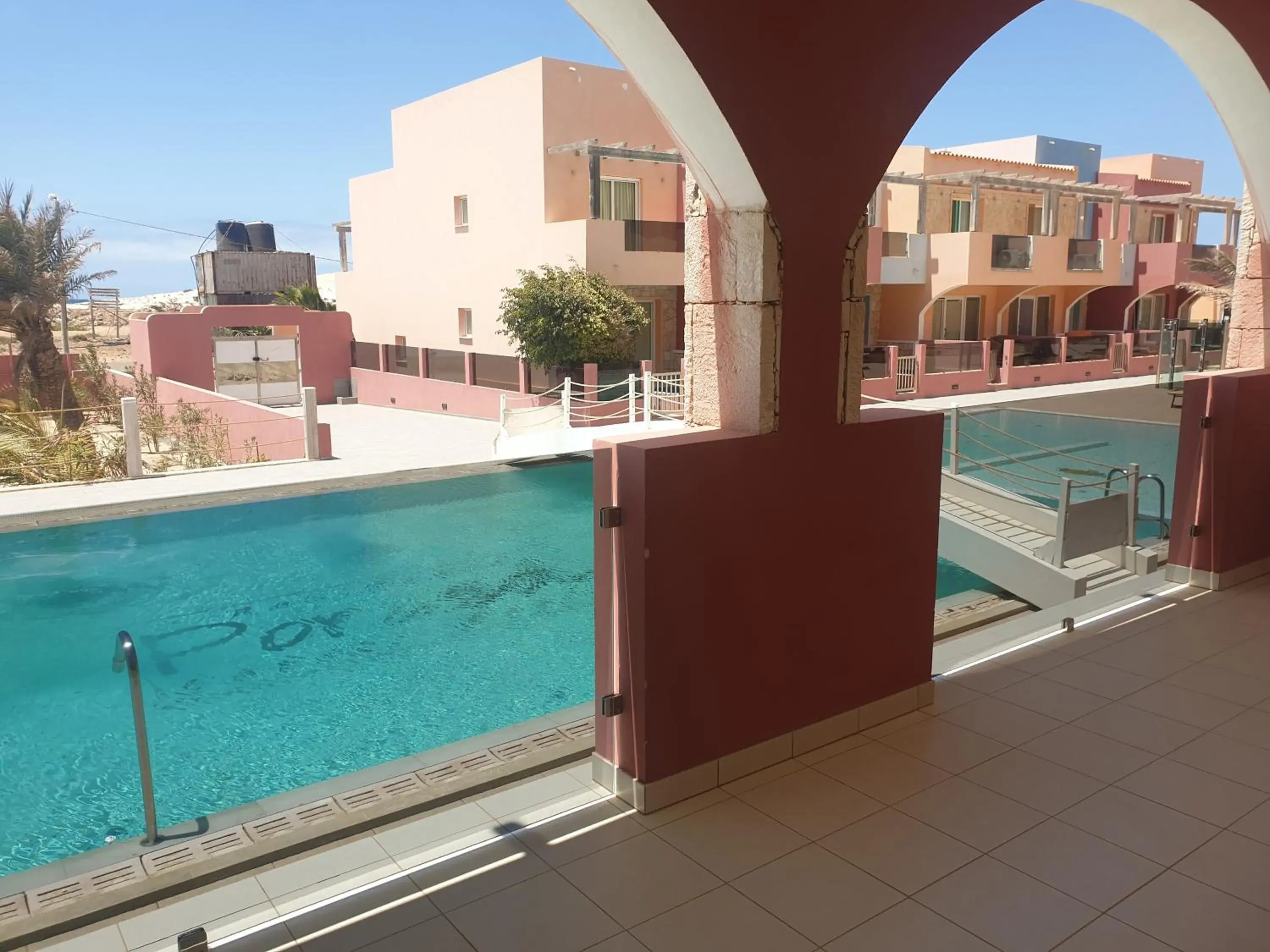 Pool view in Aparthotel Por do Sol Pool view in Aparthotel Por do Sol