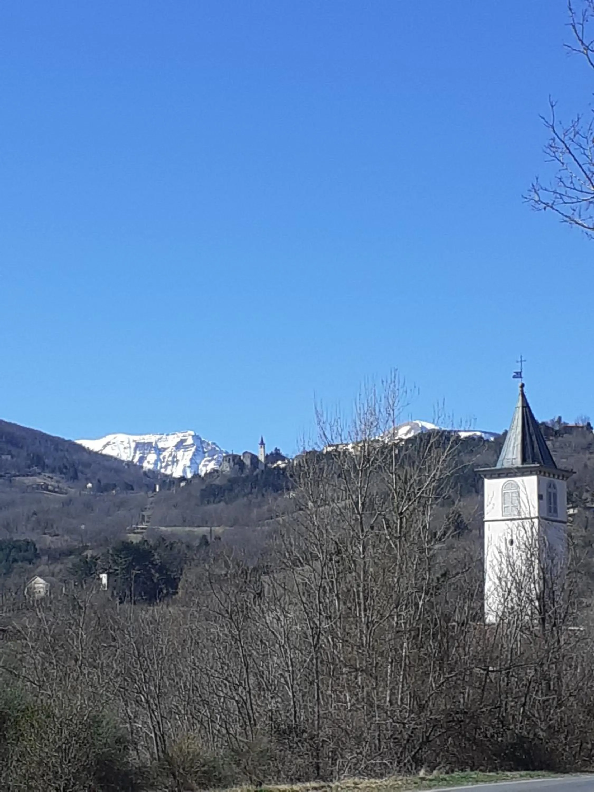 Natural landscape in Cà Gennara Agri B&B