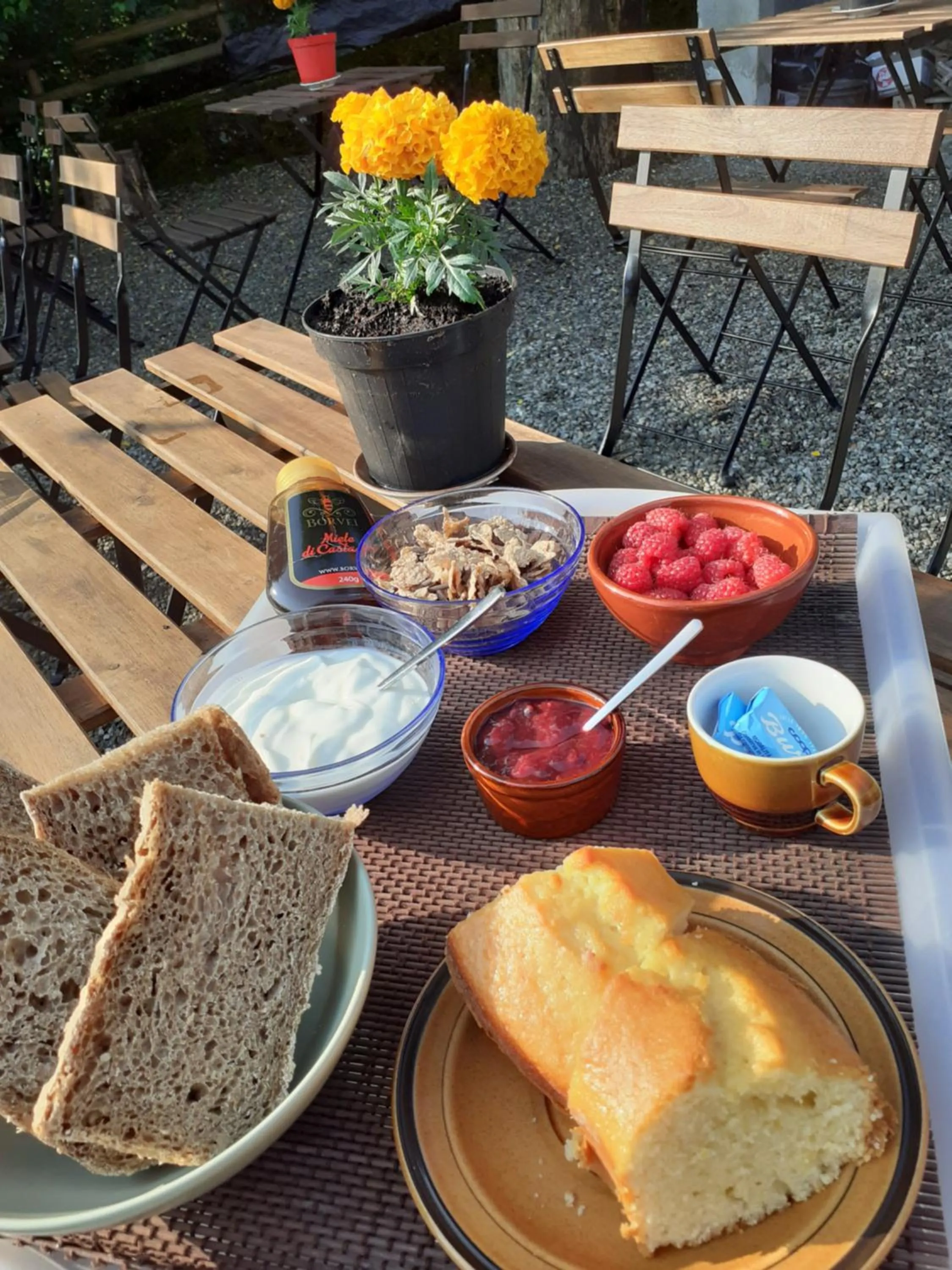 Food close-up in Cà Gennara Agri B&B