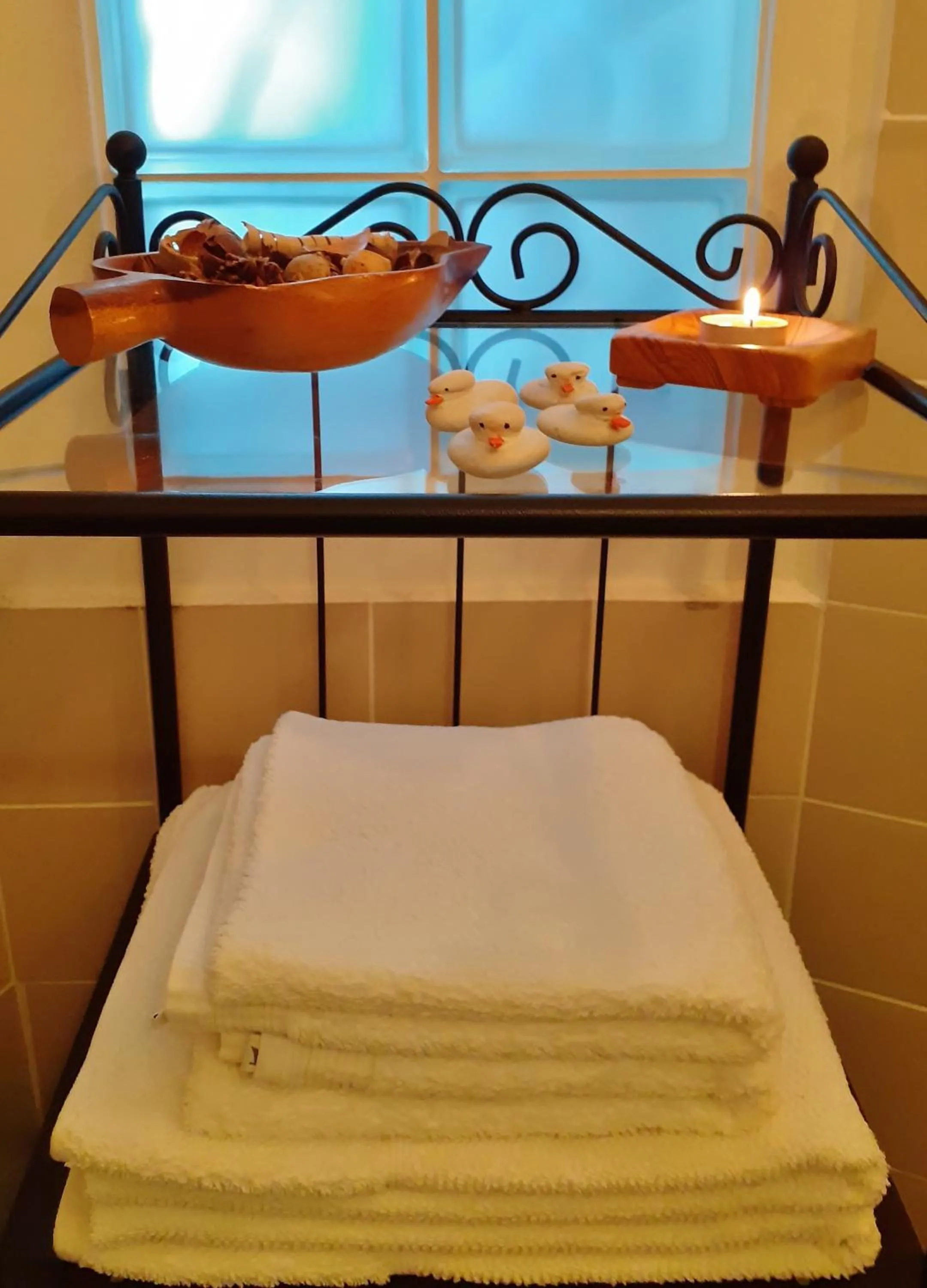 Bathroom, Bed in Cà Gennara Agri B&B