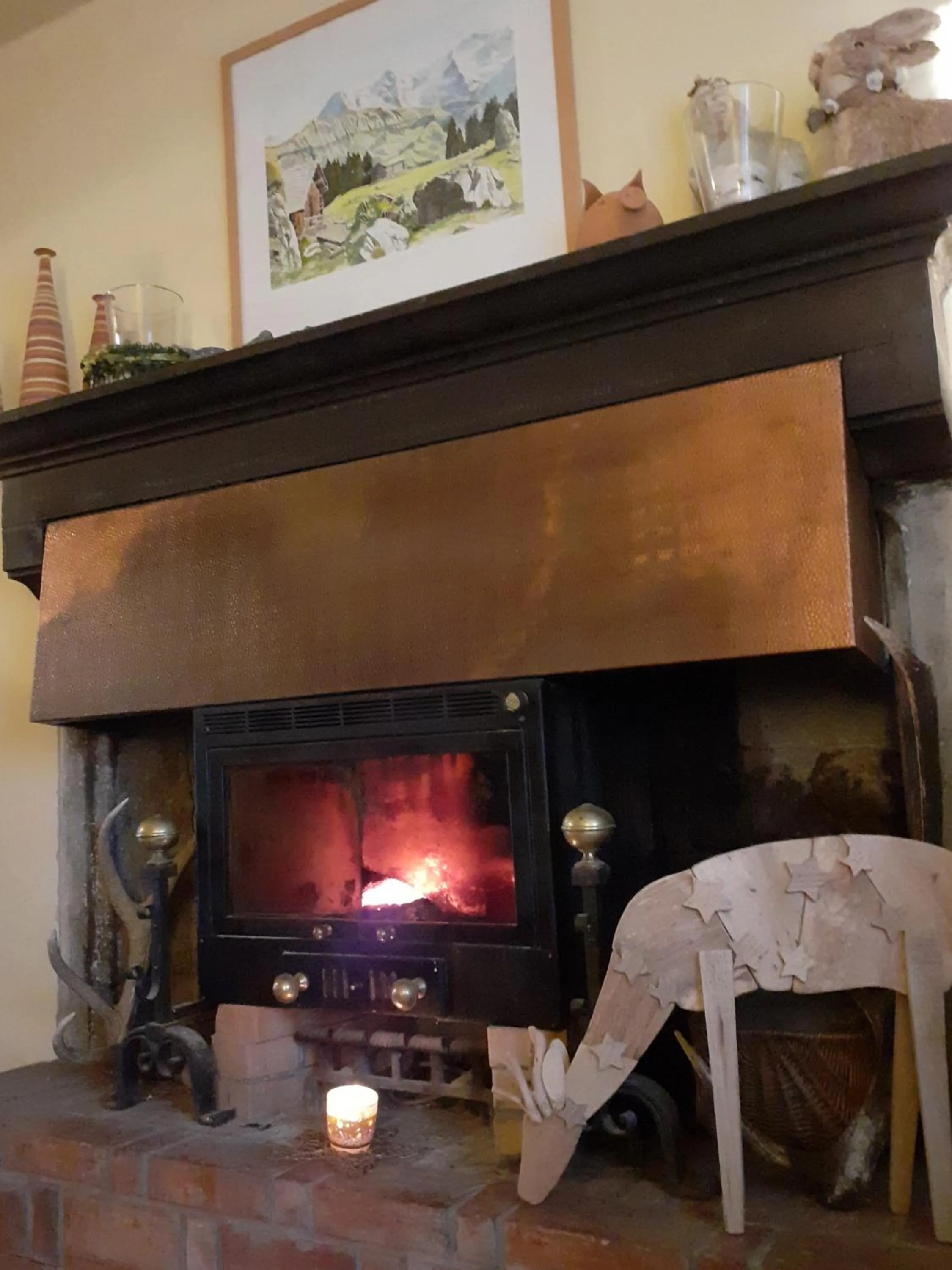 Communal lounge/ TV room in Cà Gennara Agri B&B