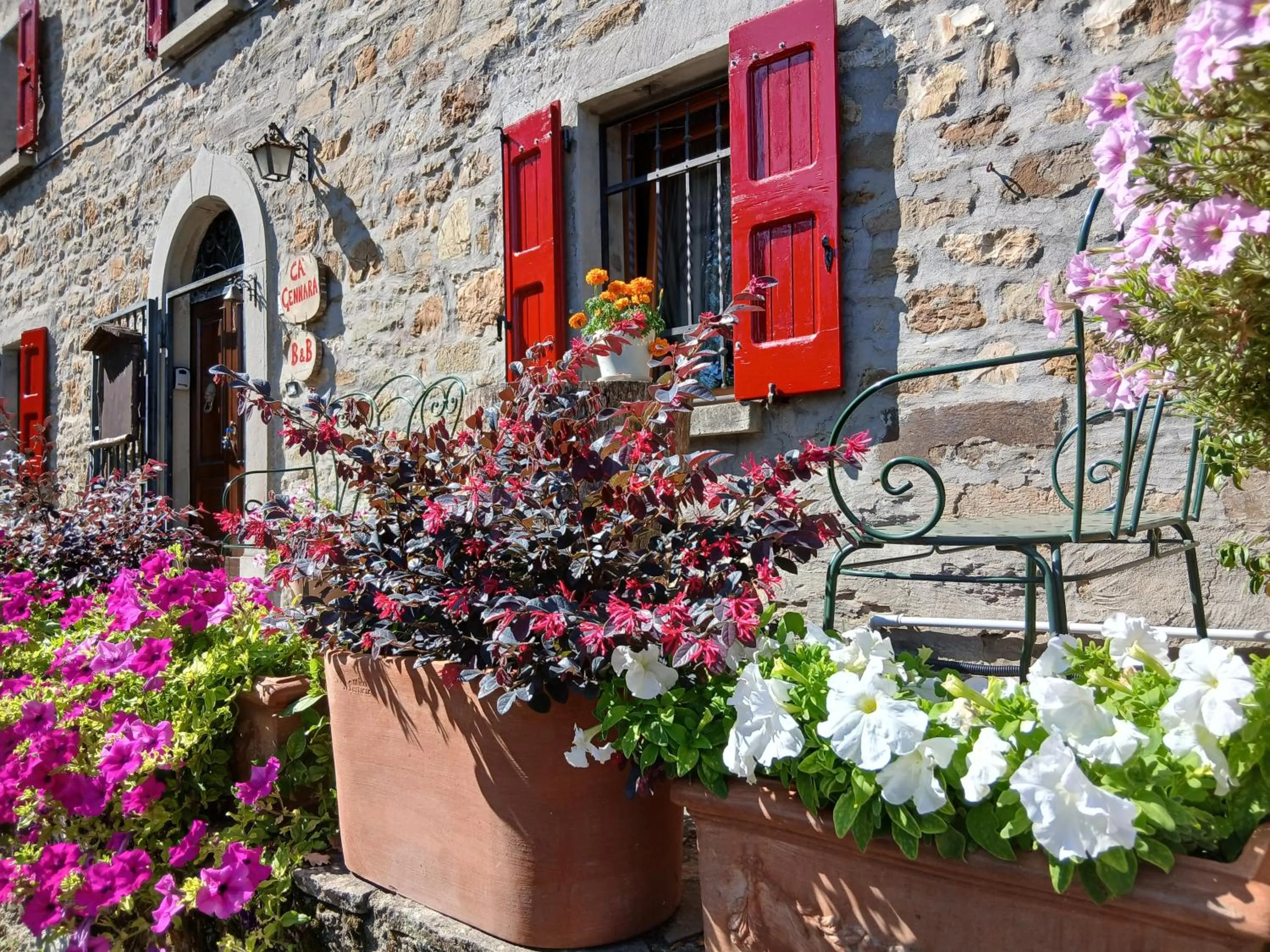 Property building in Cà Gennara Agri B&B