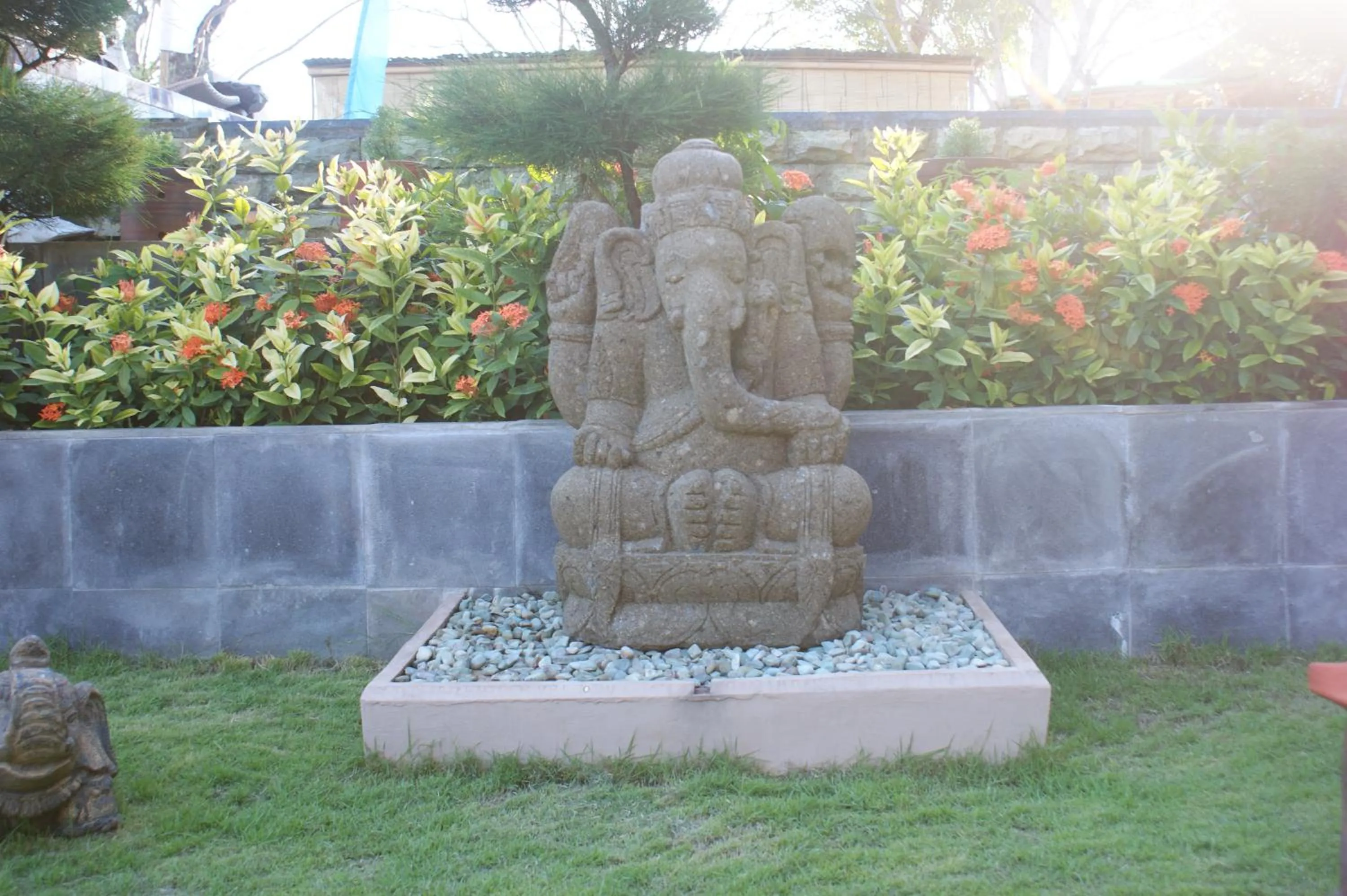 Decorative detail in Villa Anjing 2