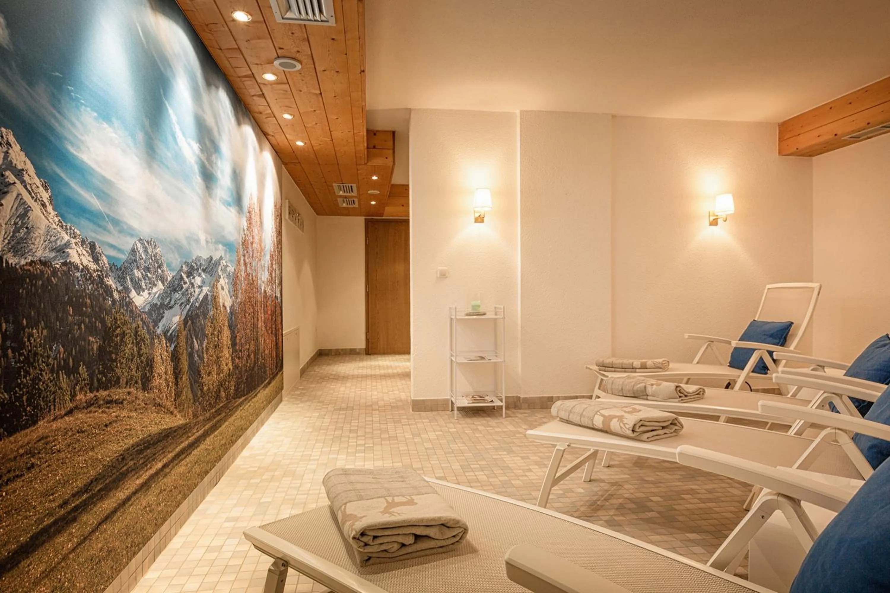 Spa and wellness centre/facilities in Hotel Garni Hubertushof