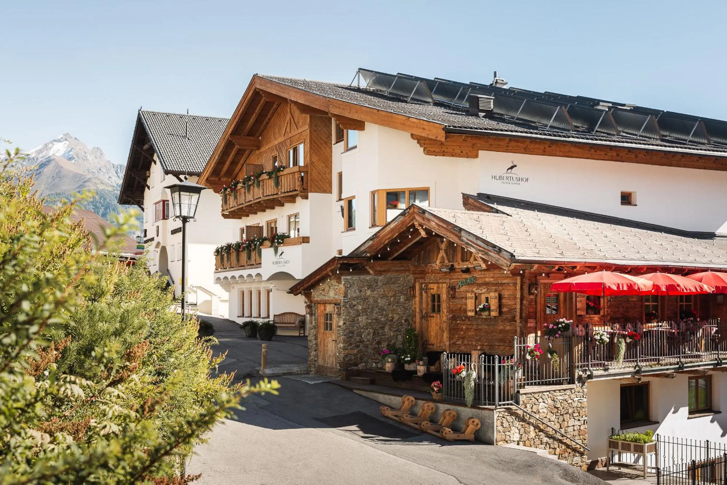 Property building in Hotel Garni Hubertushof