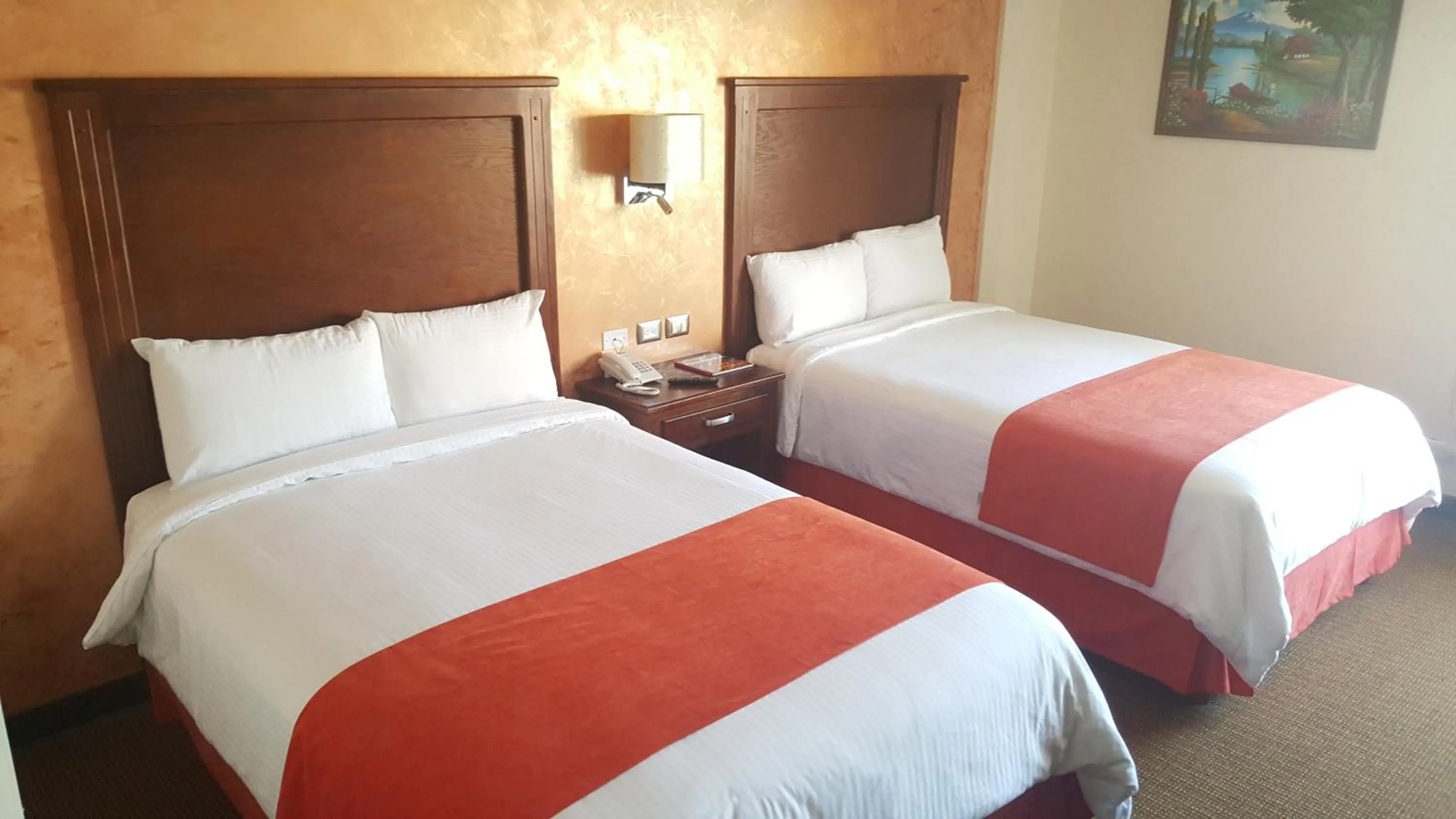 Bed in Hotel Don Ruben