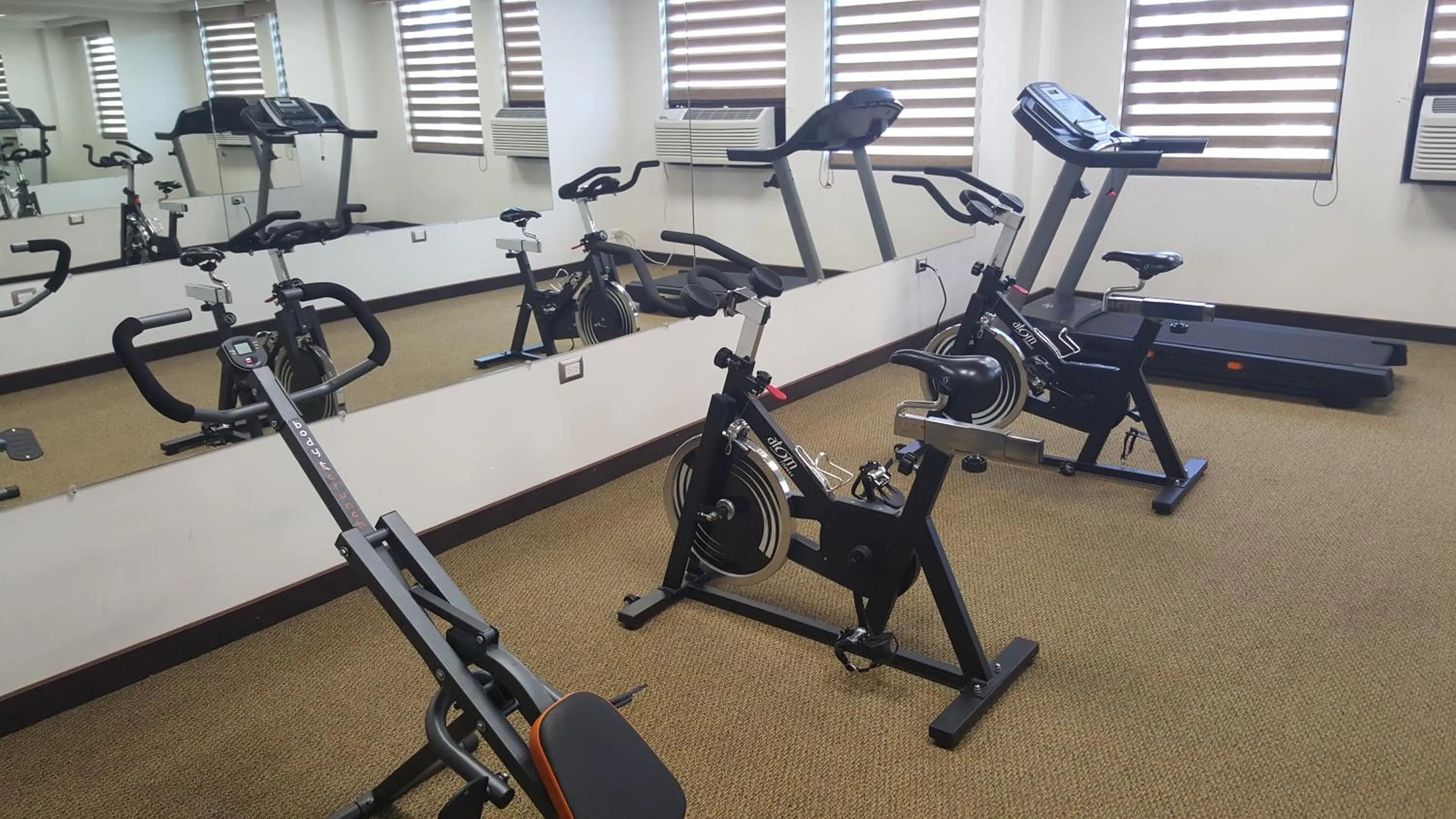 Fitness centre/facilities in Hotel Don Ruben