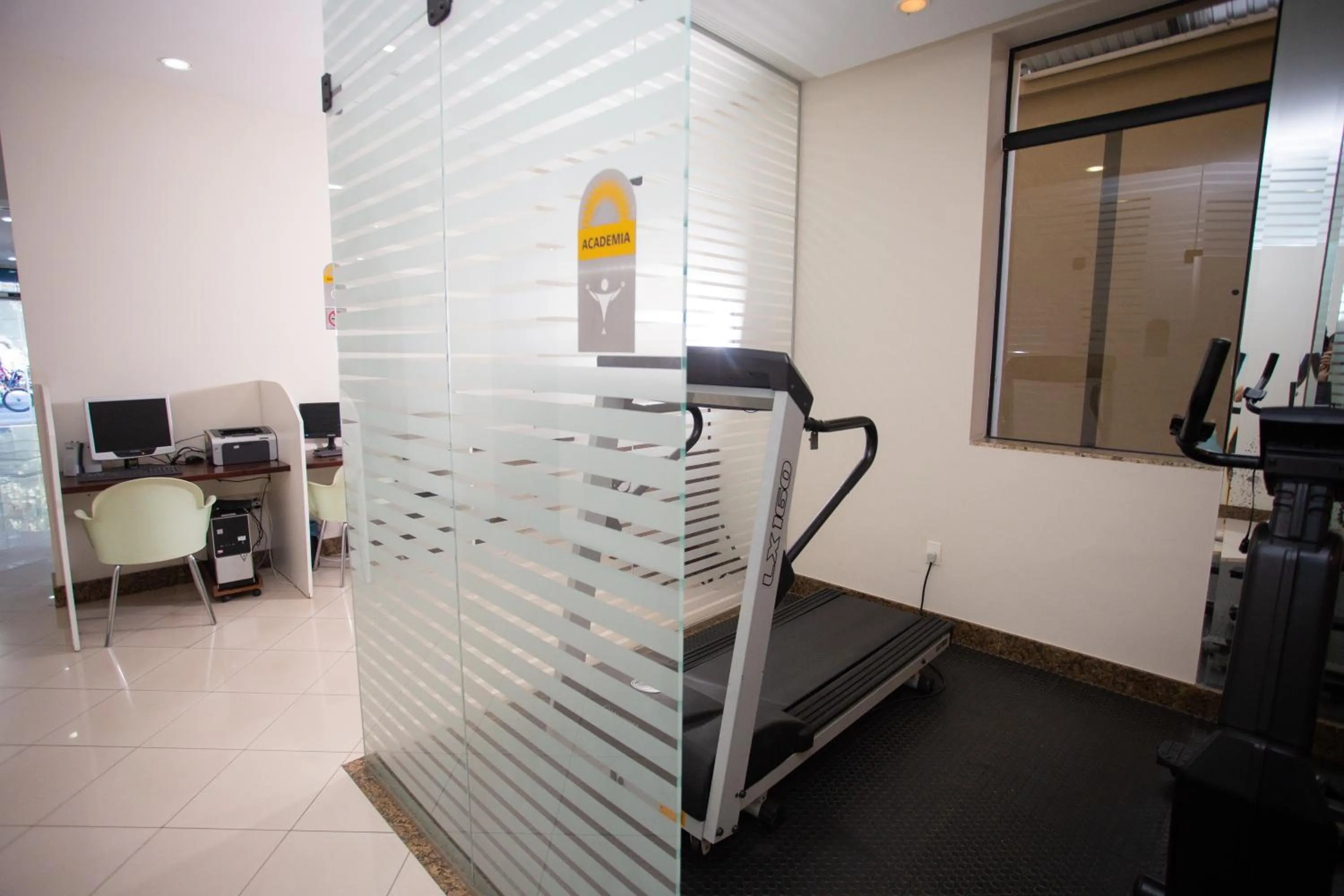 Fitness centre/facilities in Benvenuto Palace Hotel
