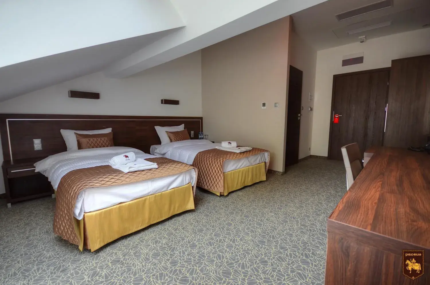 Twin Room with Bathroom - single occupancy in CTKiR Browar Probus Twin Room with Bathroom - single occupancy in CTKiR Browar Probus