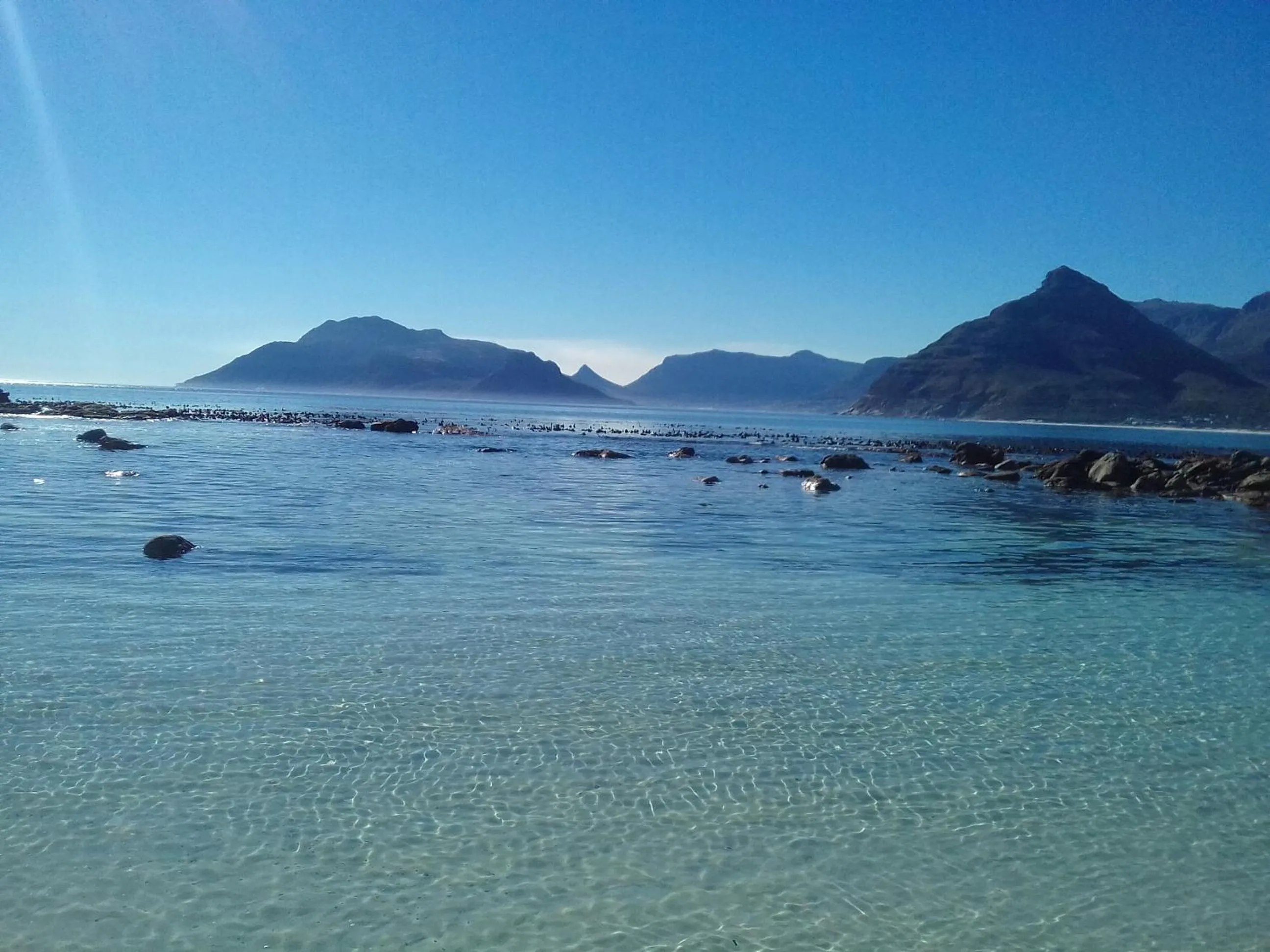 Beach in Guinea Fowl House
