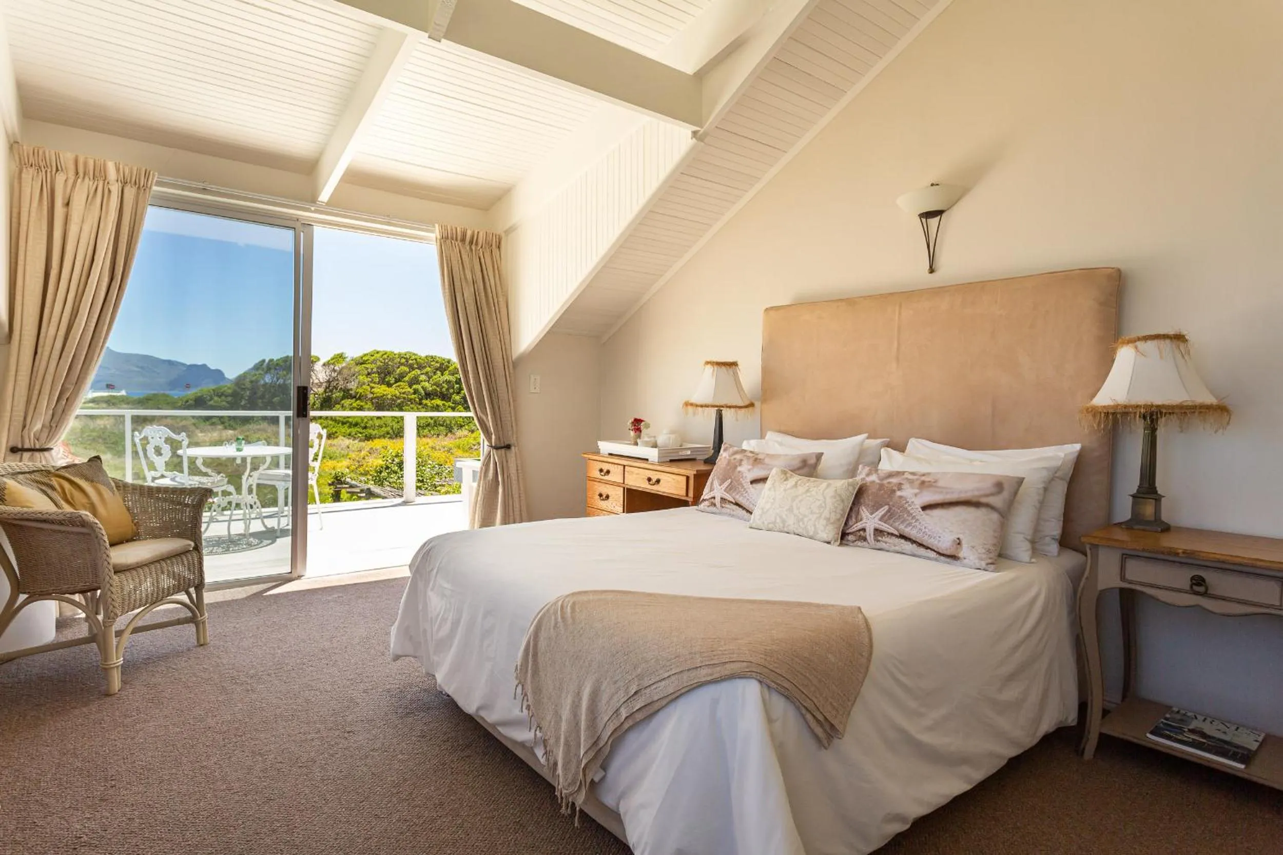 Bed in Guinea Fowl House