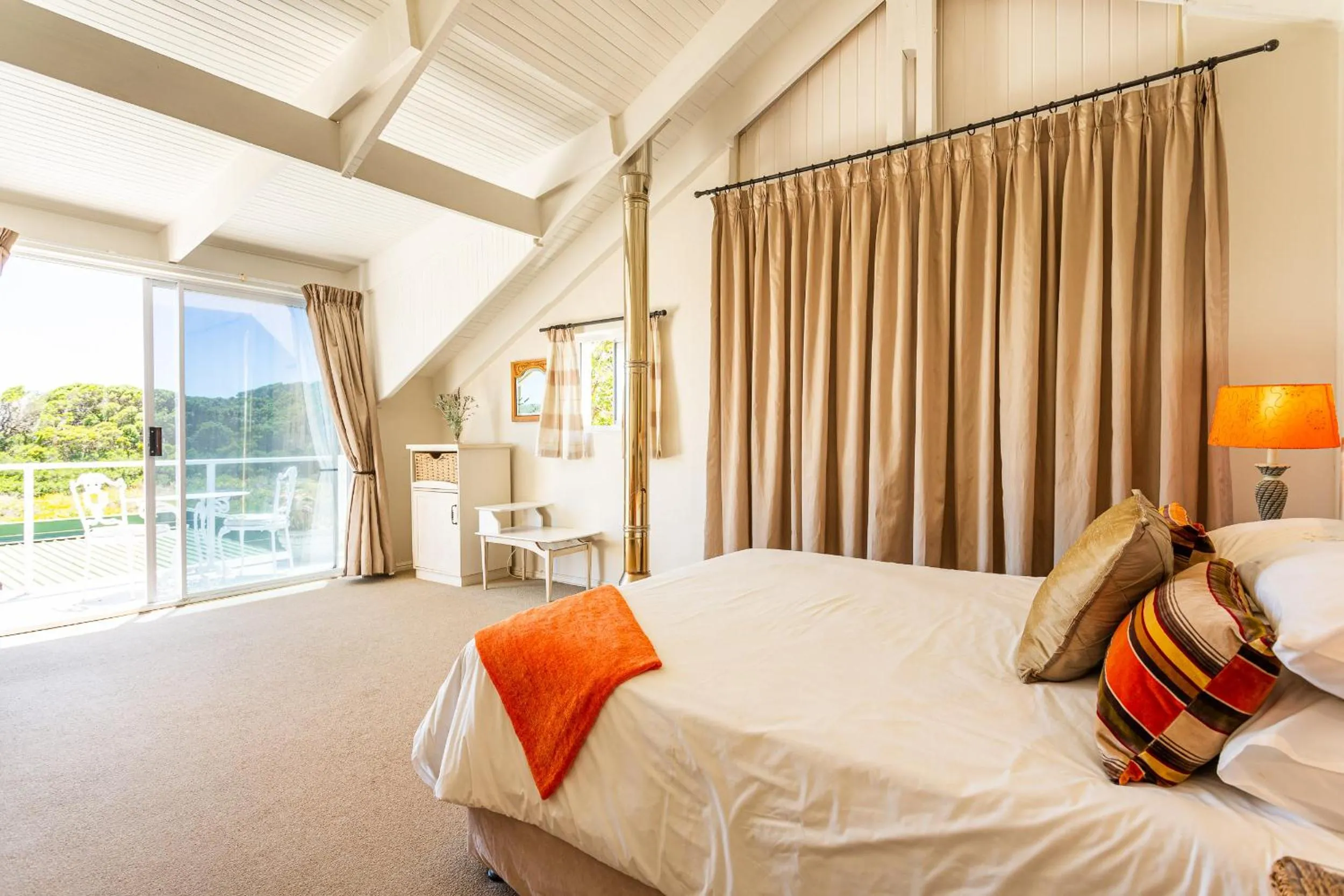Bed in Guinea Fowl House