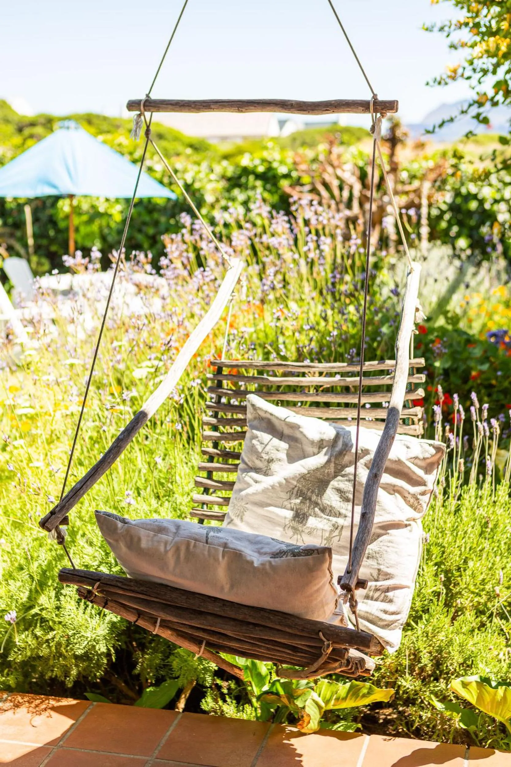 Patio in Guinea Fowl House