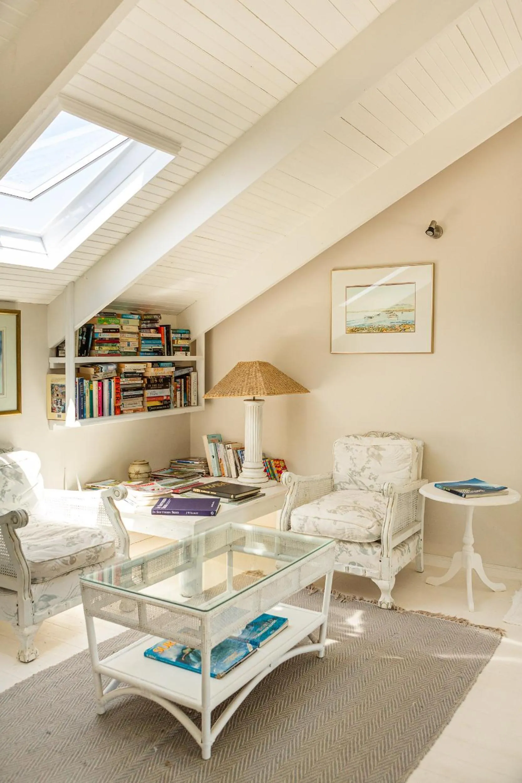 Seating area in Guinea Fowl House