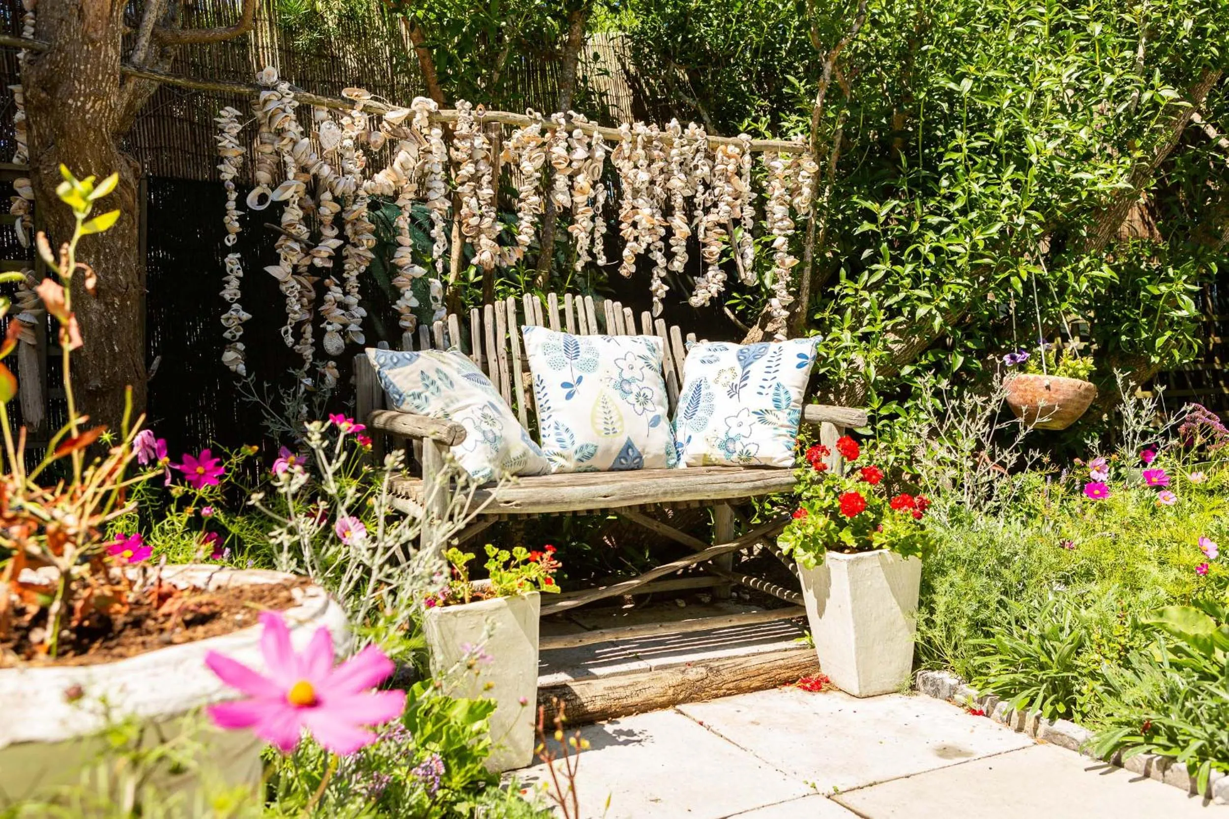 Garden in Guinea Fowl House