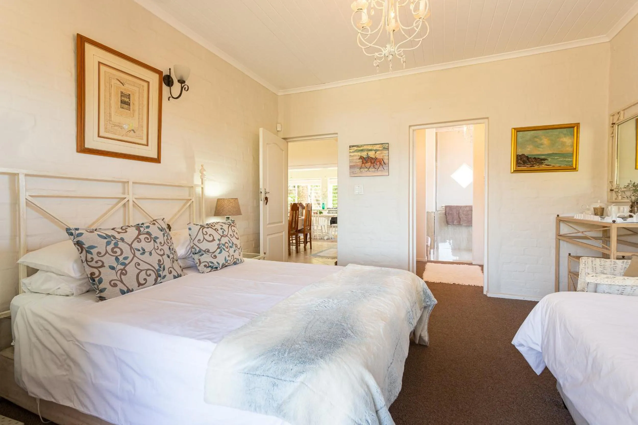Bed in Guinea Fowl House