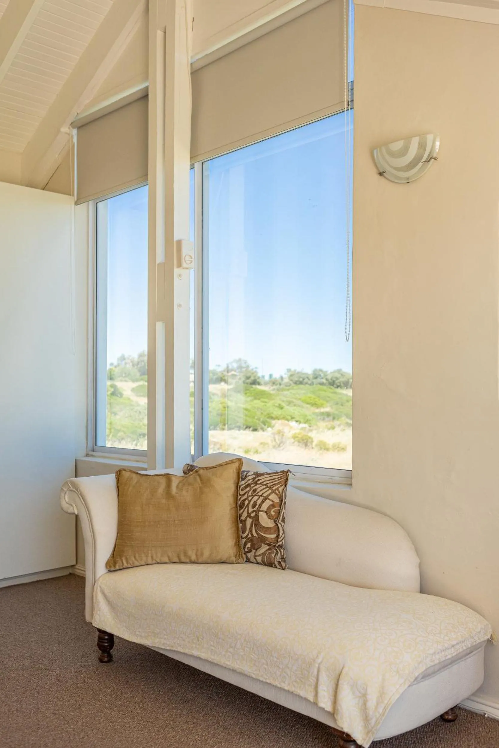 Seating area in Guinea Fowl House