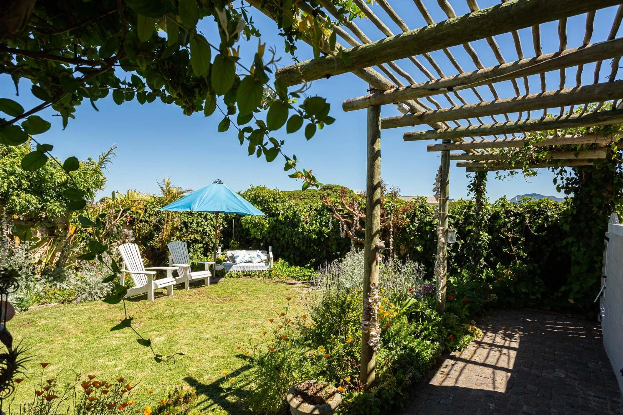 Garden in Guinea Fowl House
