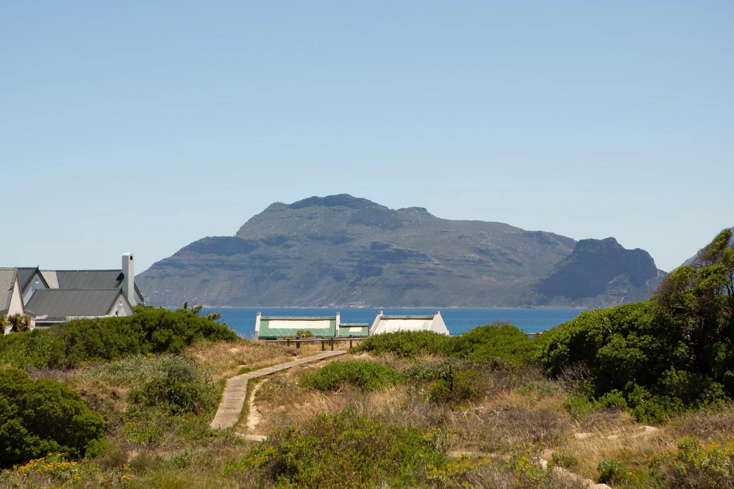 Mountain view in Guinea Fowl House