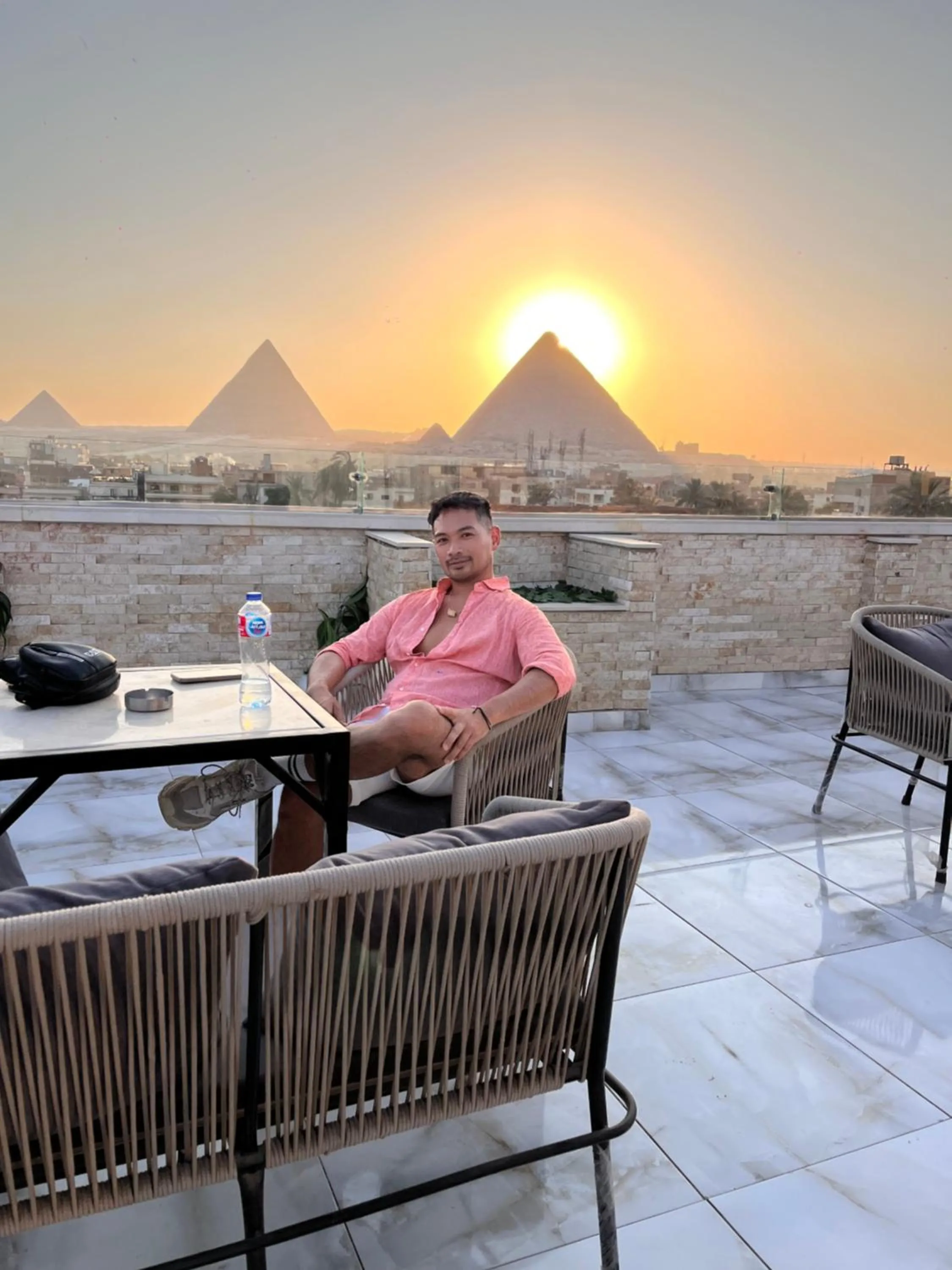 Patio in Point Pyramids View