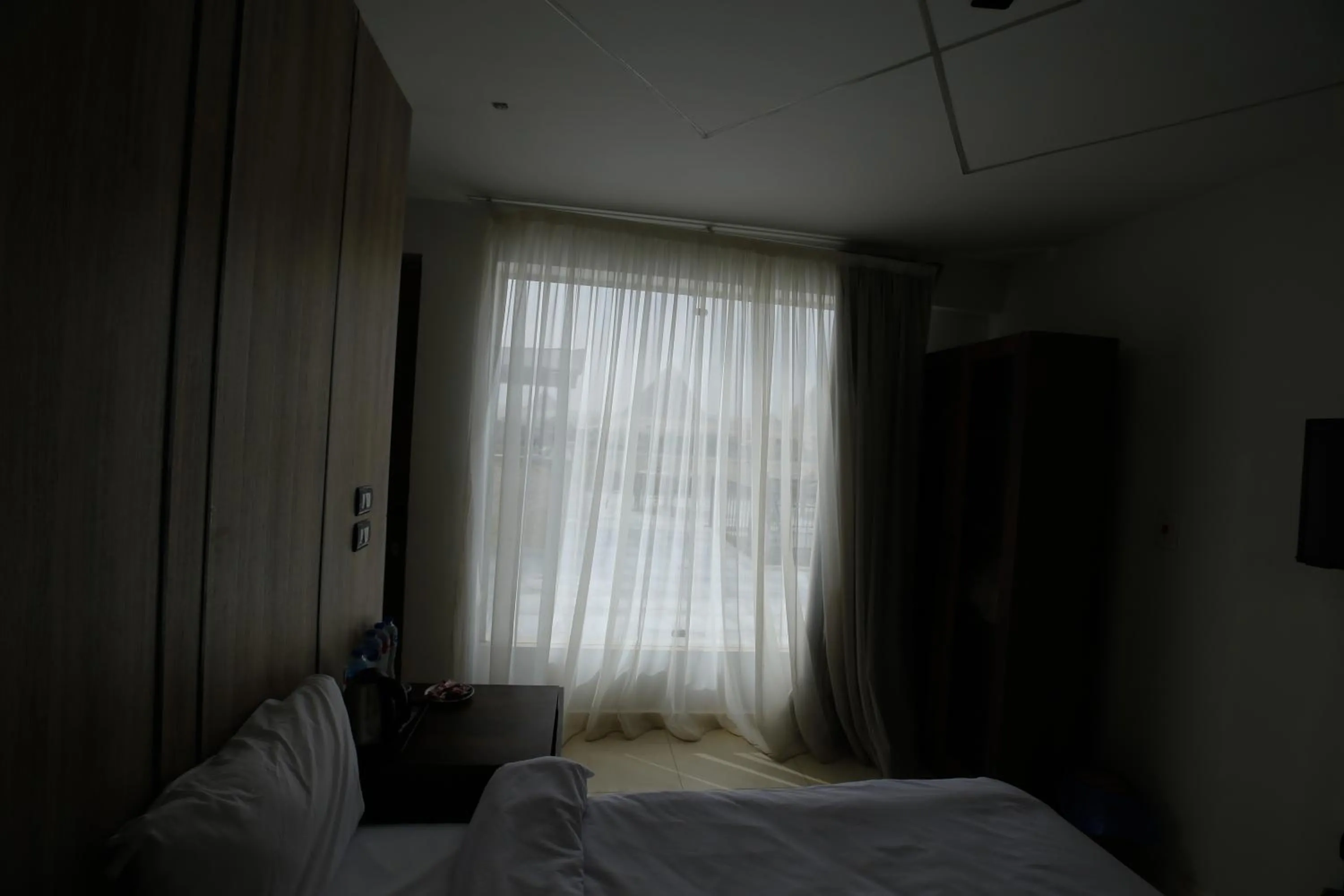 View (from property/room), Bed in Point Pyramids View