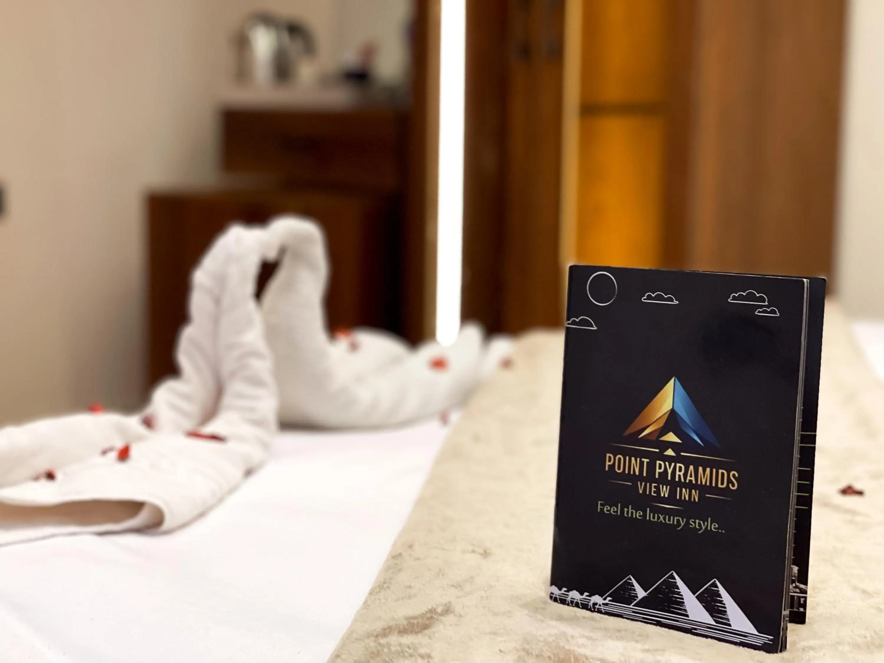 Bed in Point Pyramids View