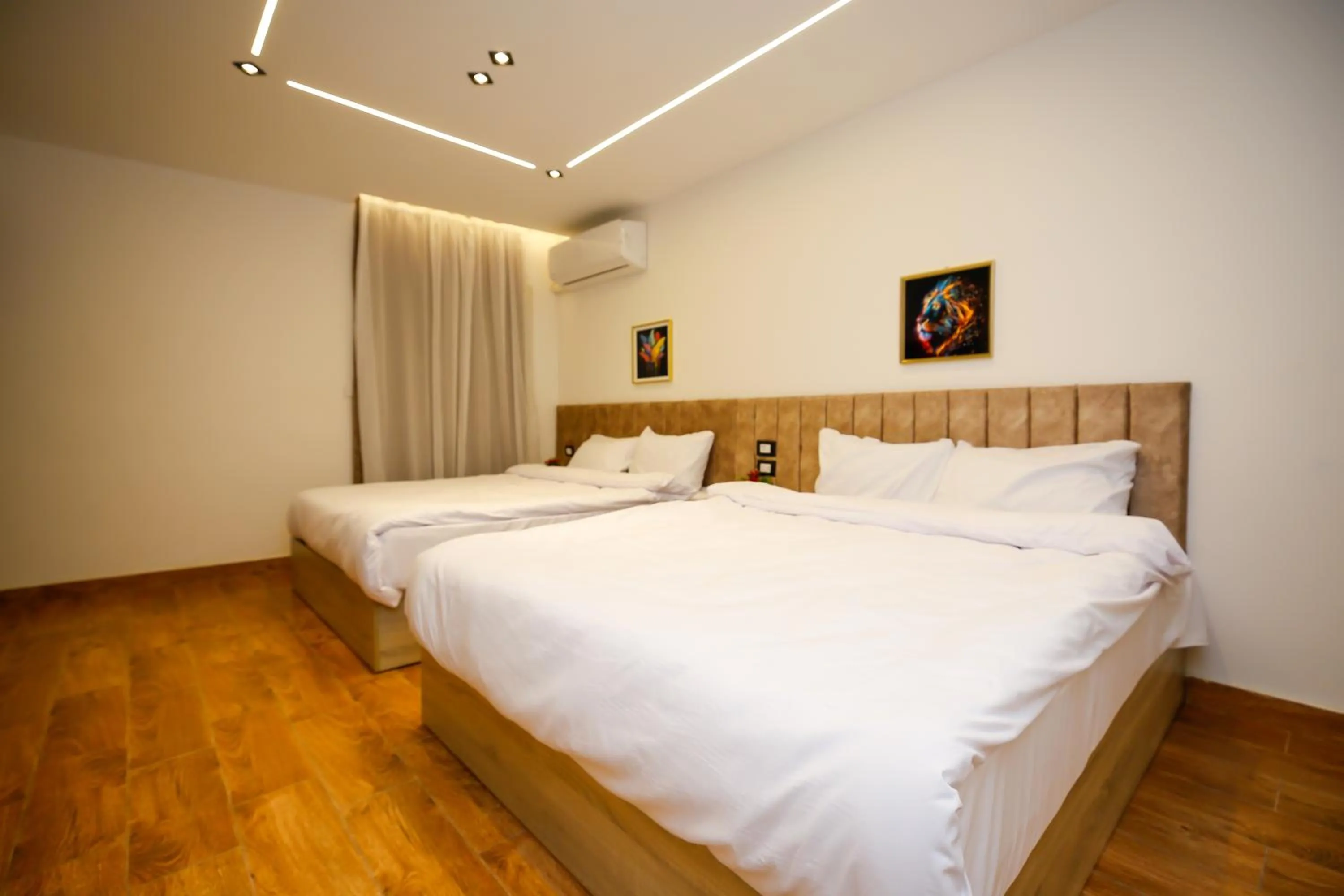 Bed in Point Pyramids View