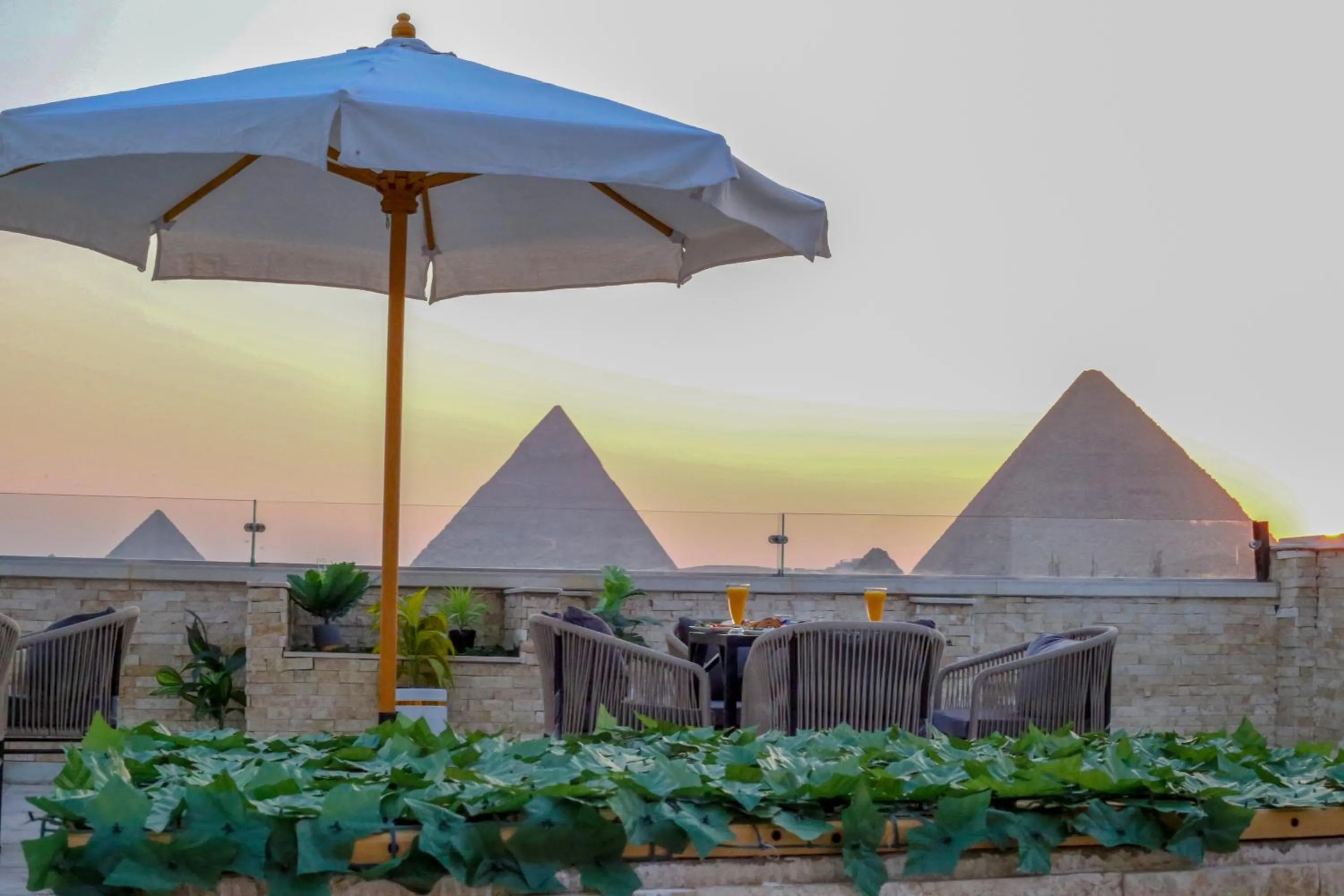 Day in Point Pyramids View