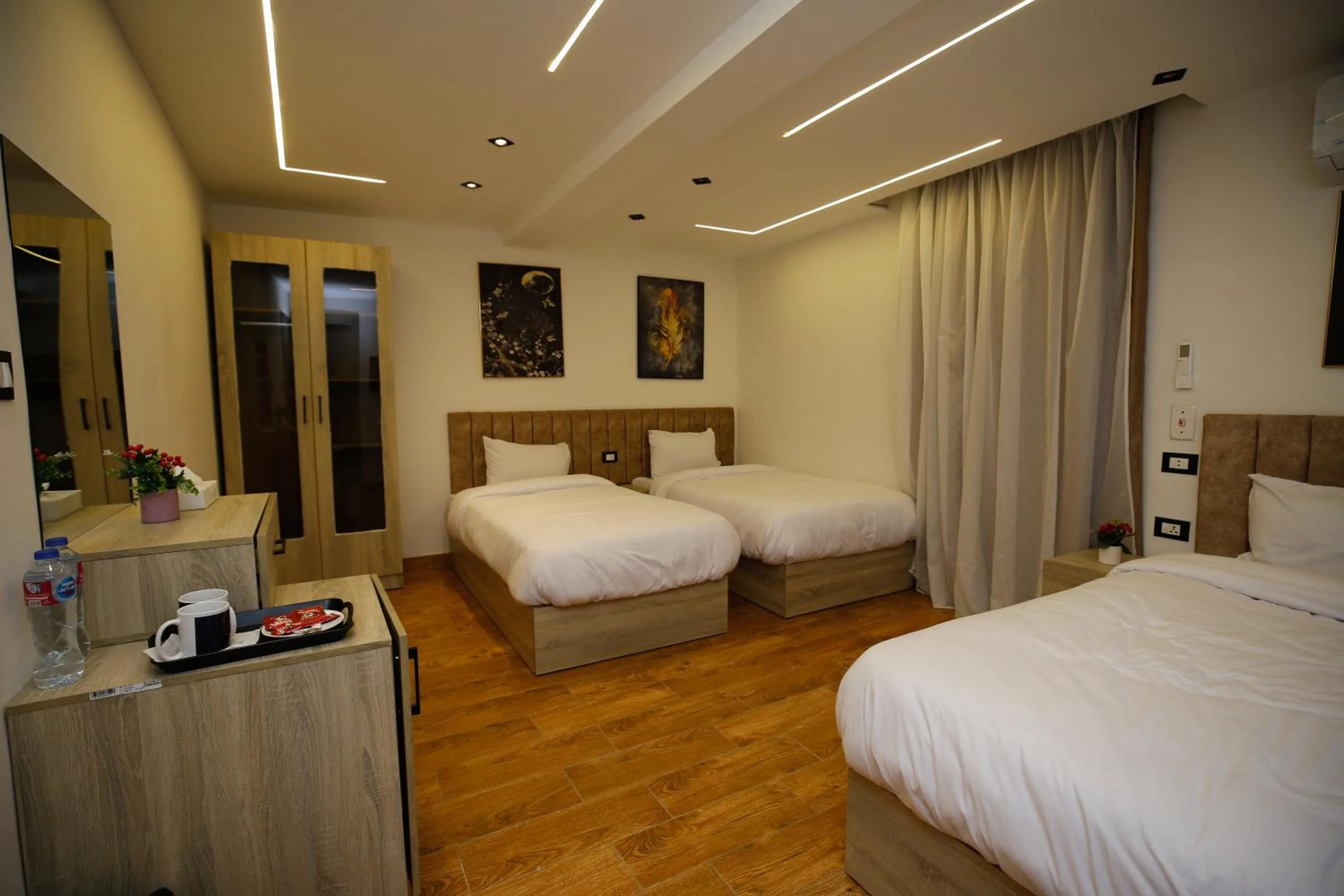 Bed in Point Pyramids View