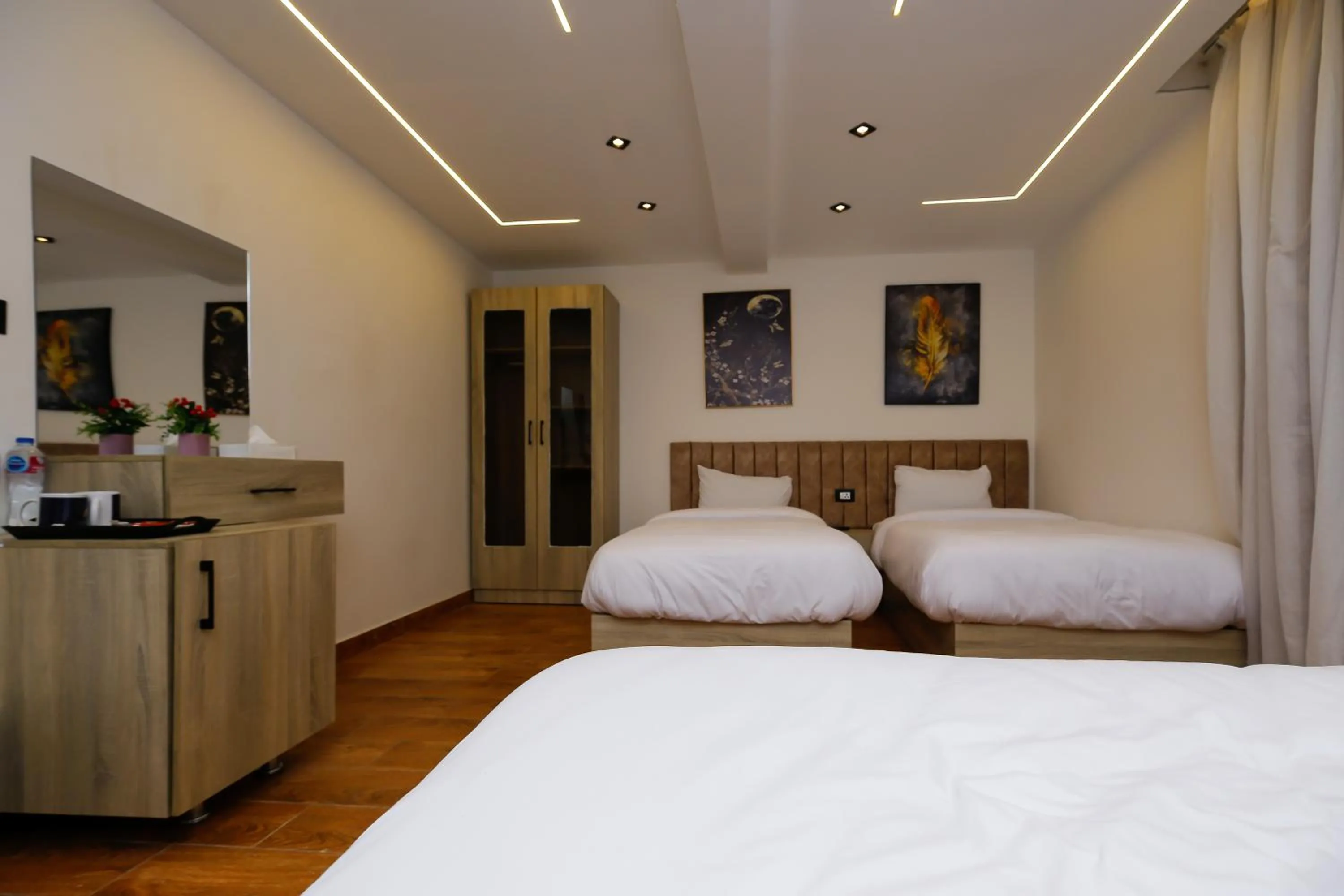 Bed in Point Pyramids View