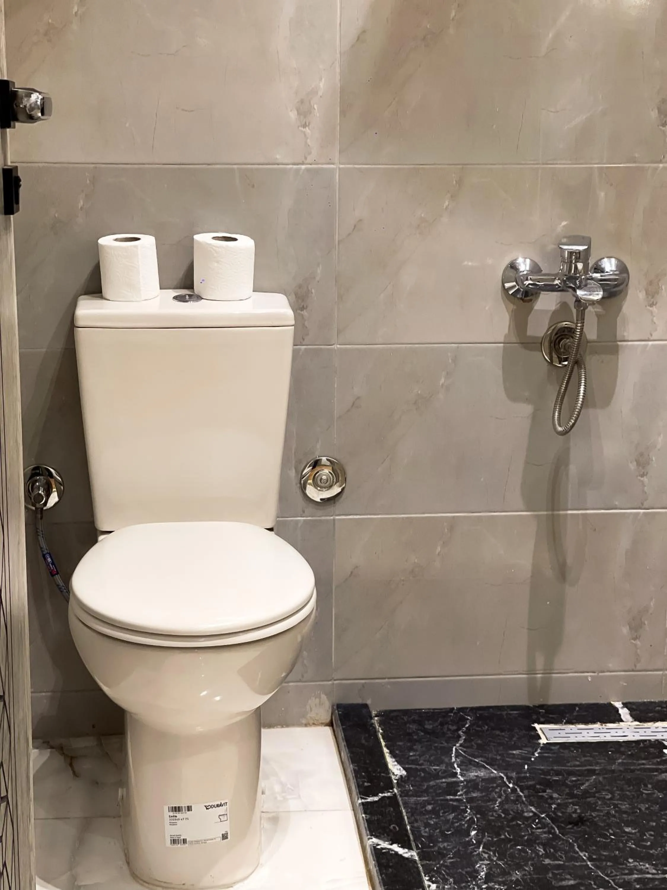 Shower in Point Pyramids View