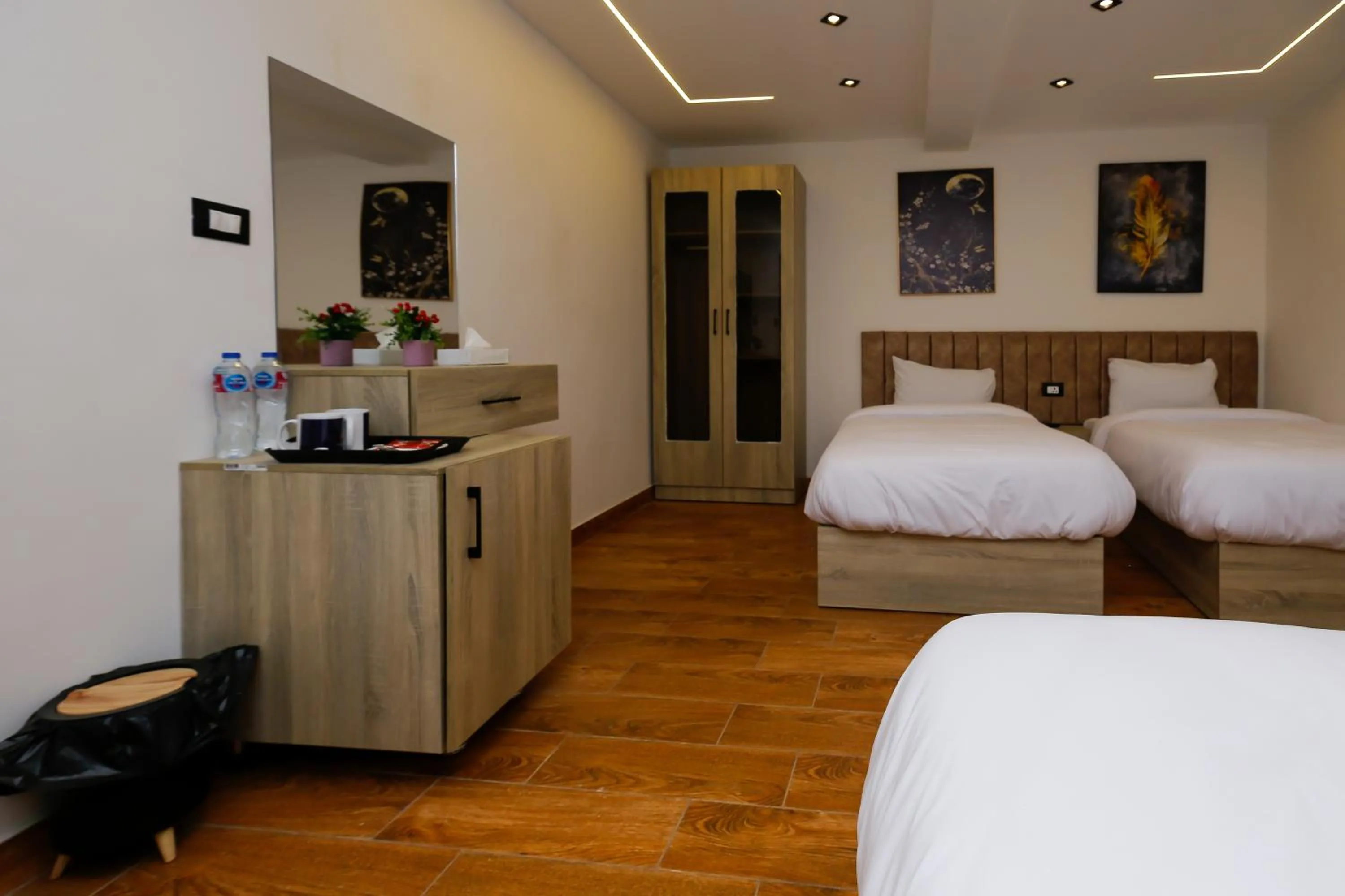 Bed in Point Pyramids View
