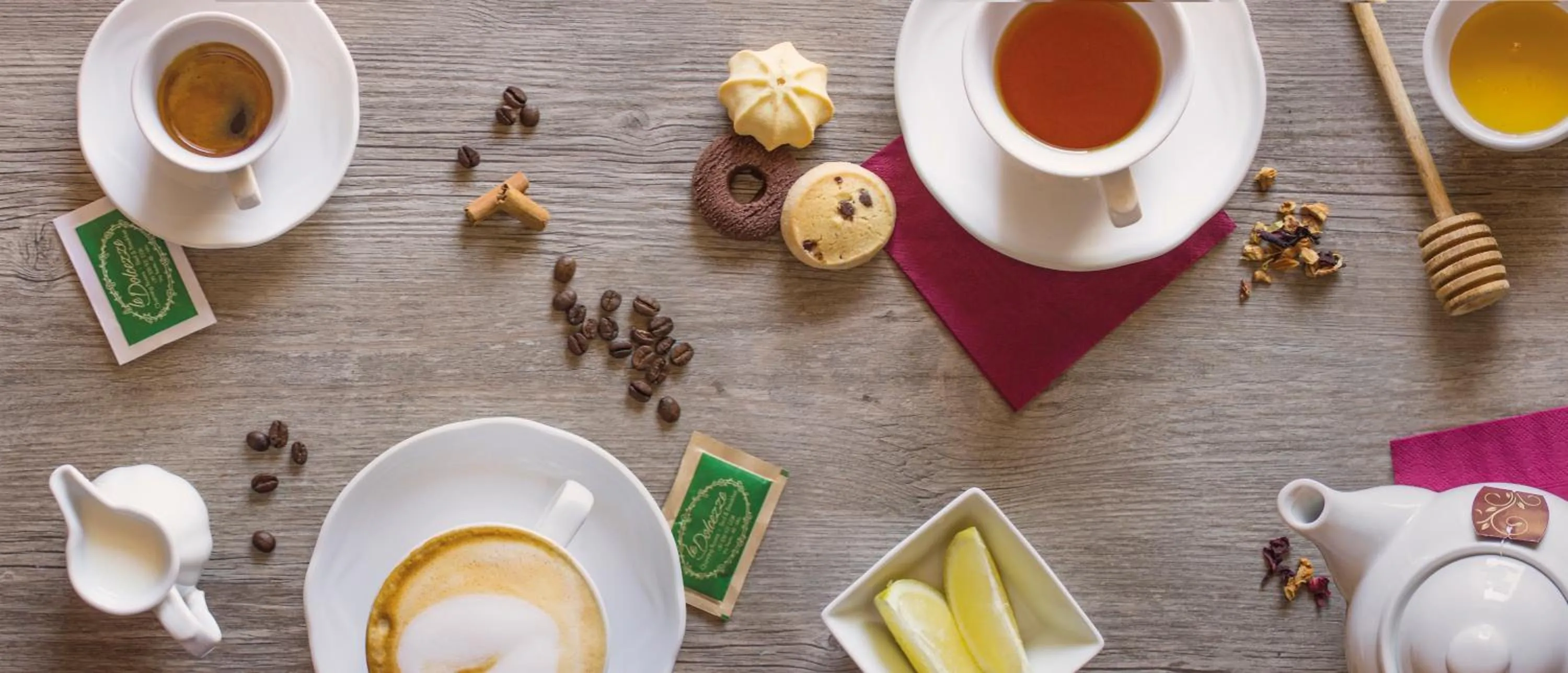 Food and drinks in Le Dolcezze