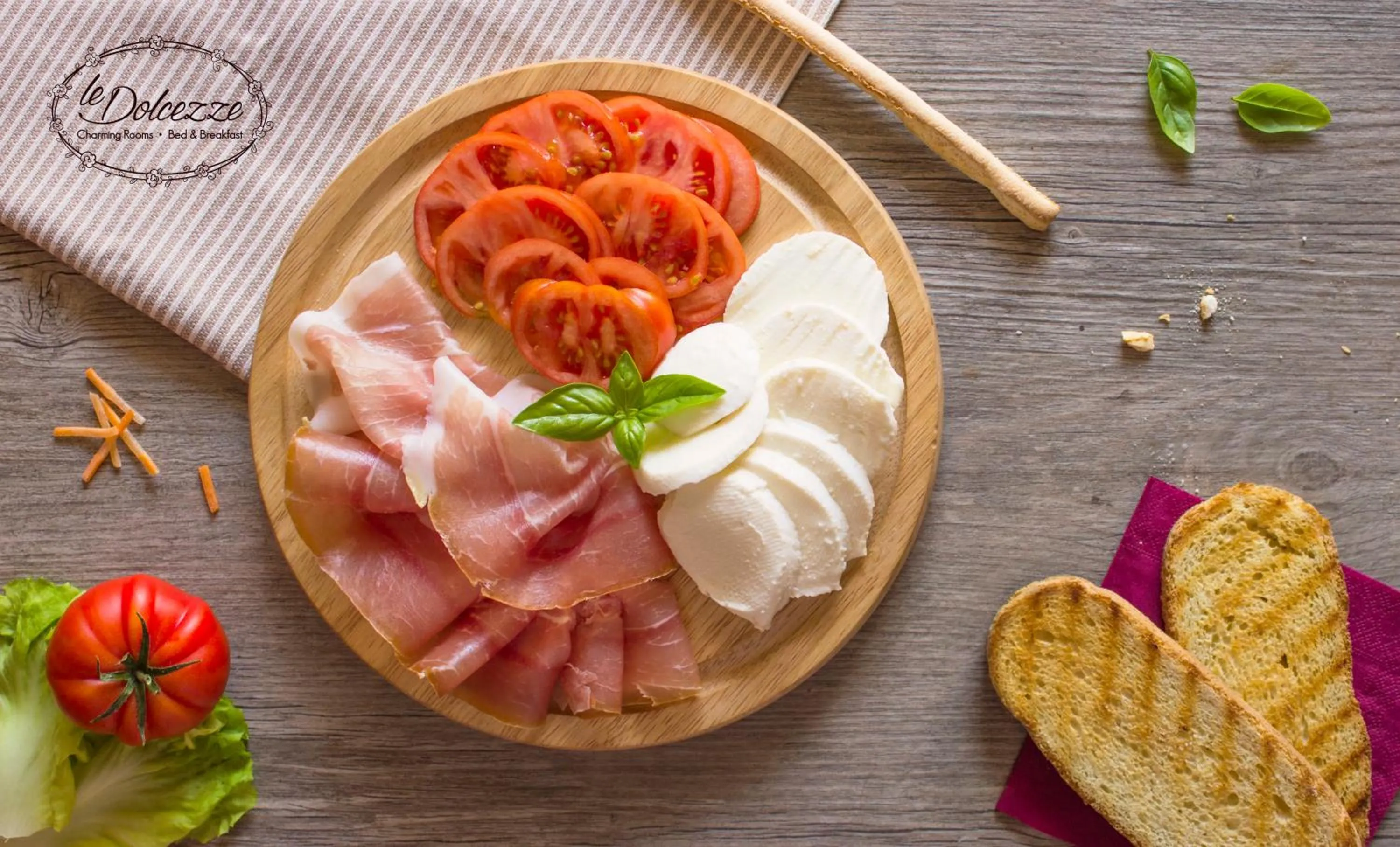 Continental breakfast in Le Dolcezze