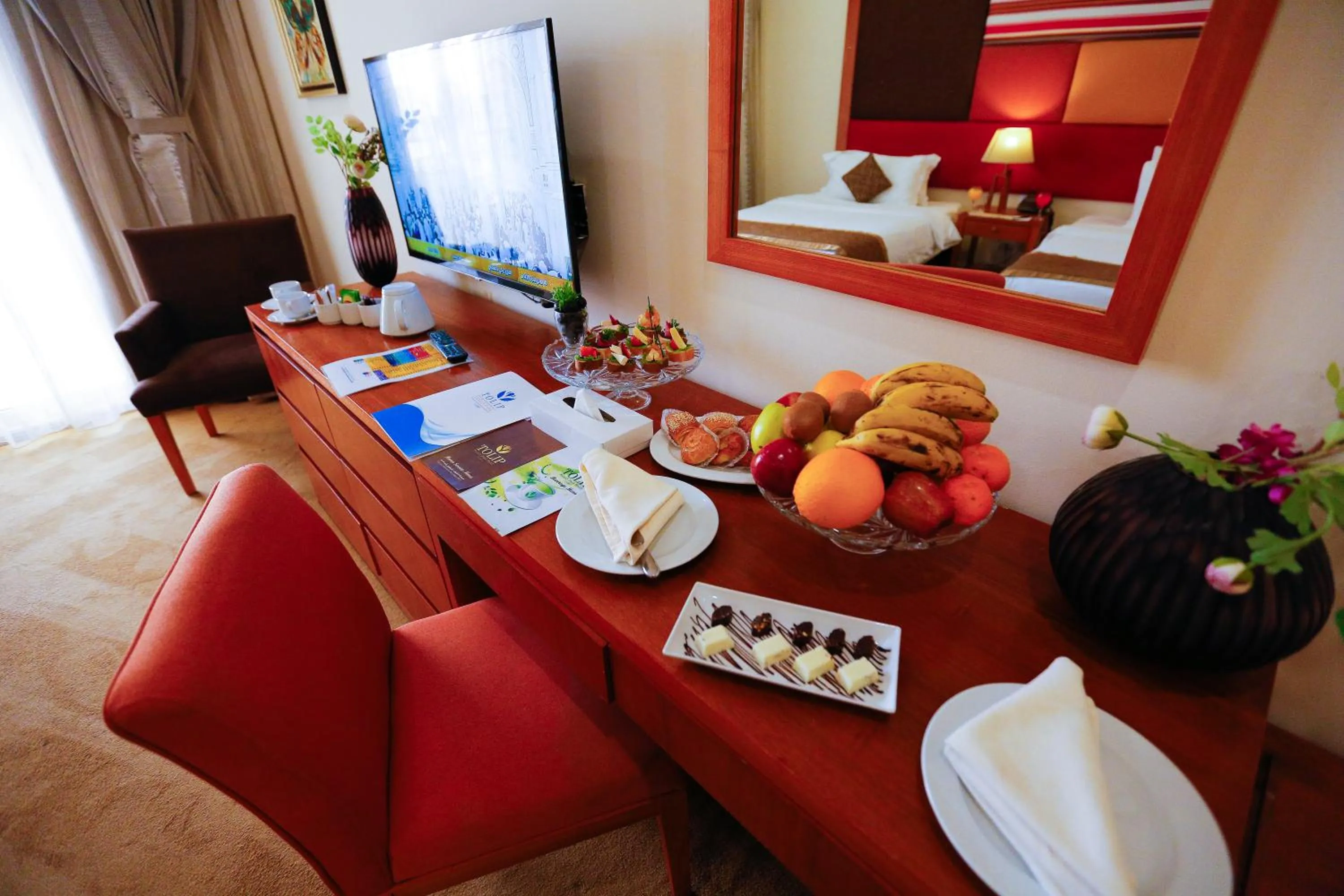 Living room in Tolip Family Park Hotel