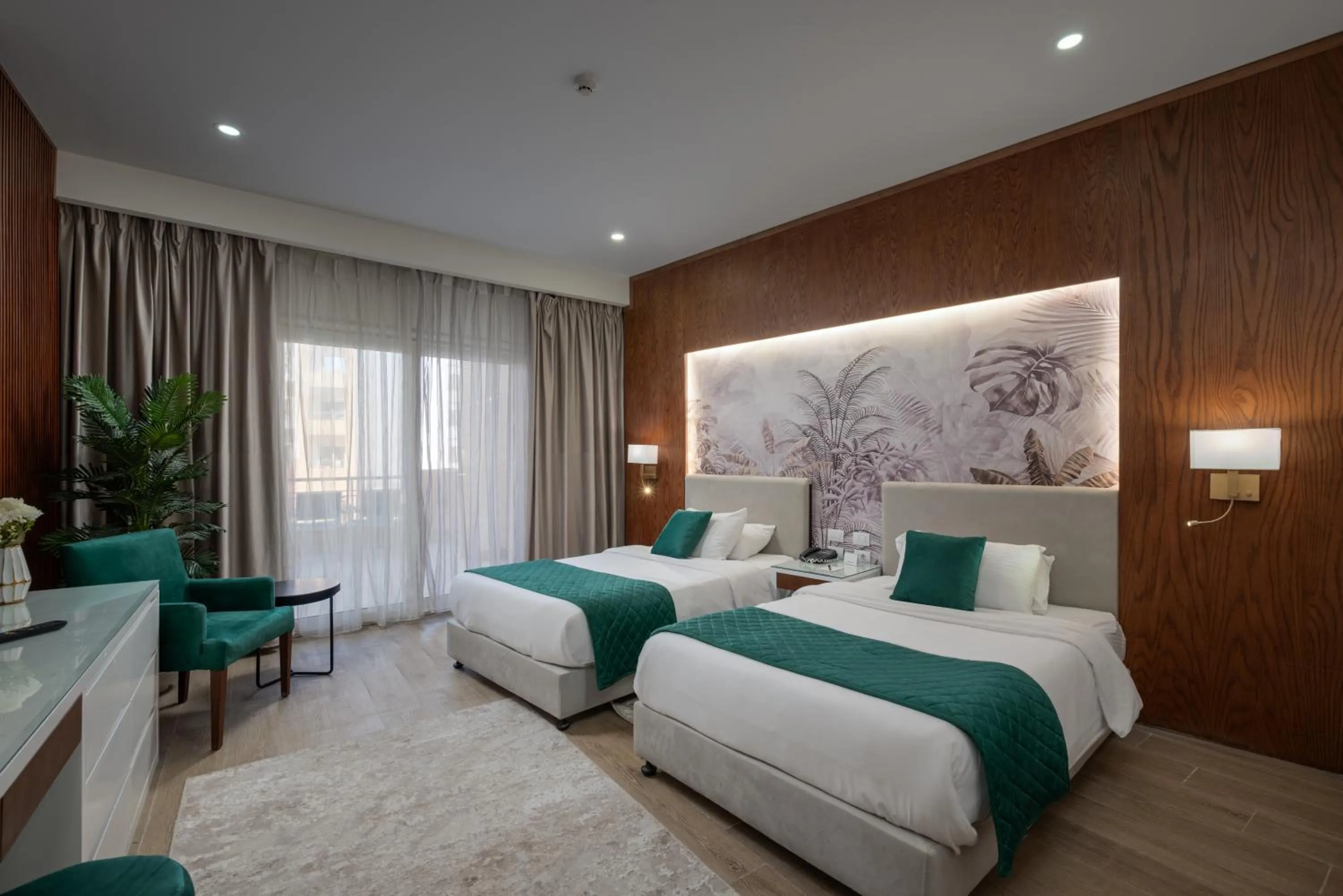 Bed in Tolip Family Park Hotel