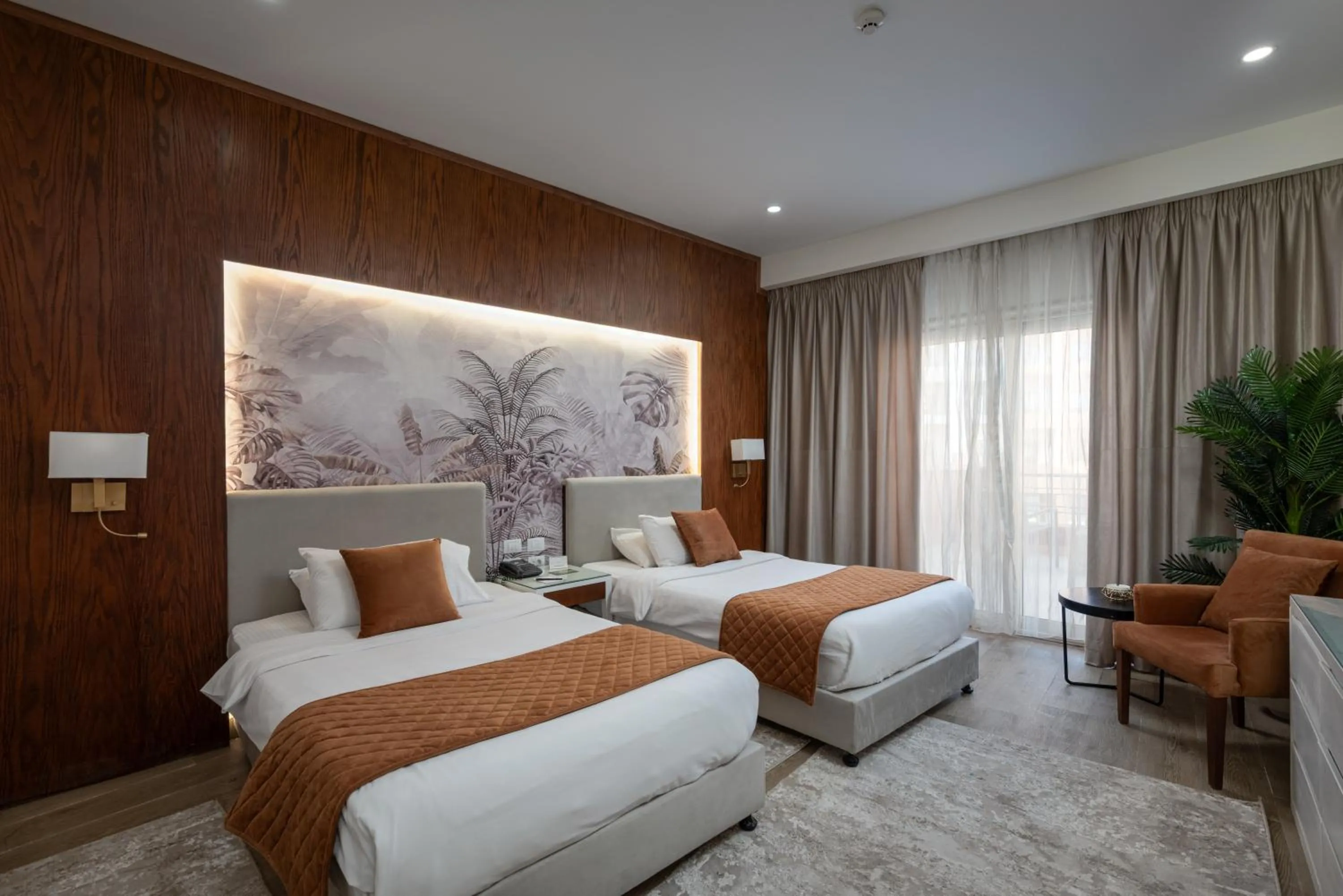 Bed in Tolip Family Park Hotel