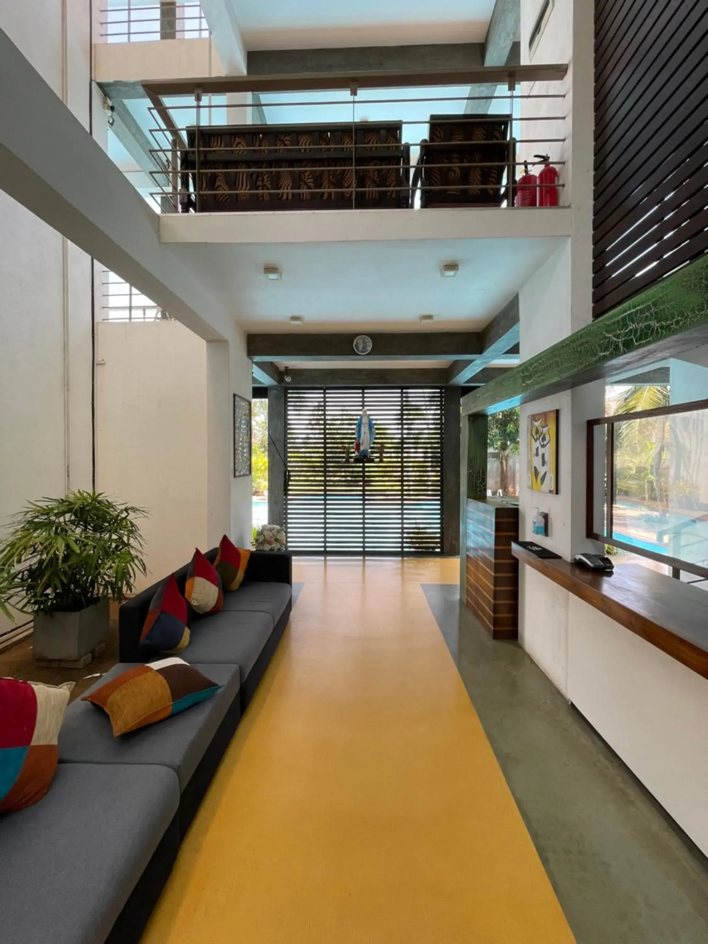 Lobby or reception in Olanro Hotel Negombo Lobby or reception in Olanro Hotel Negombo