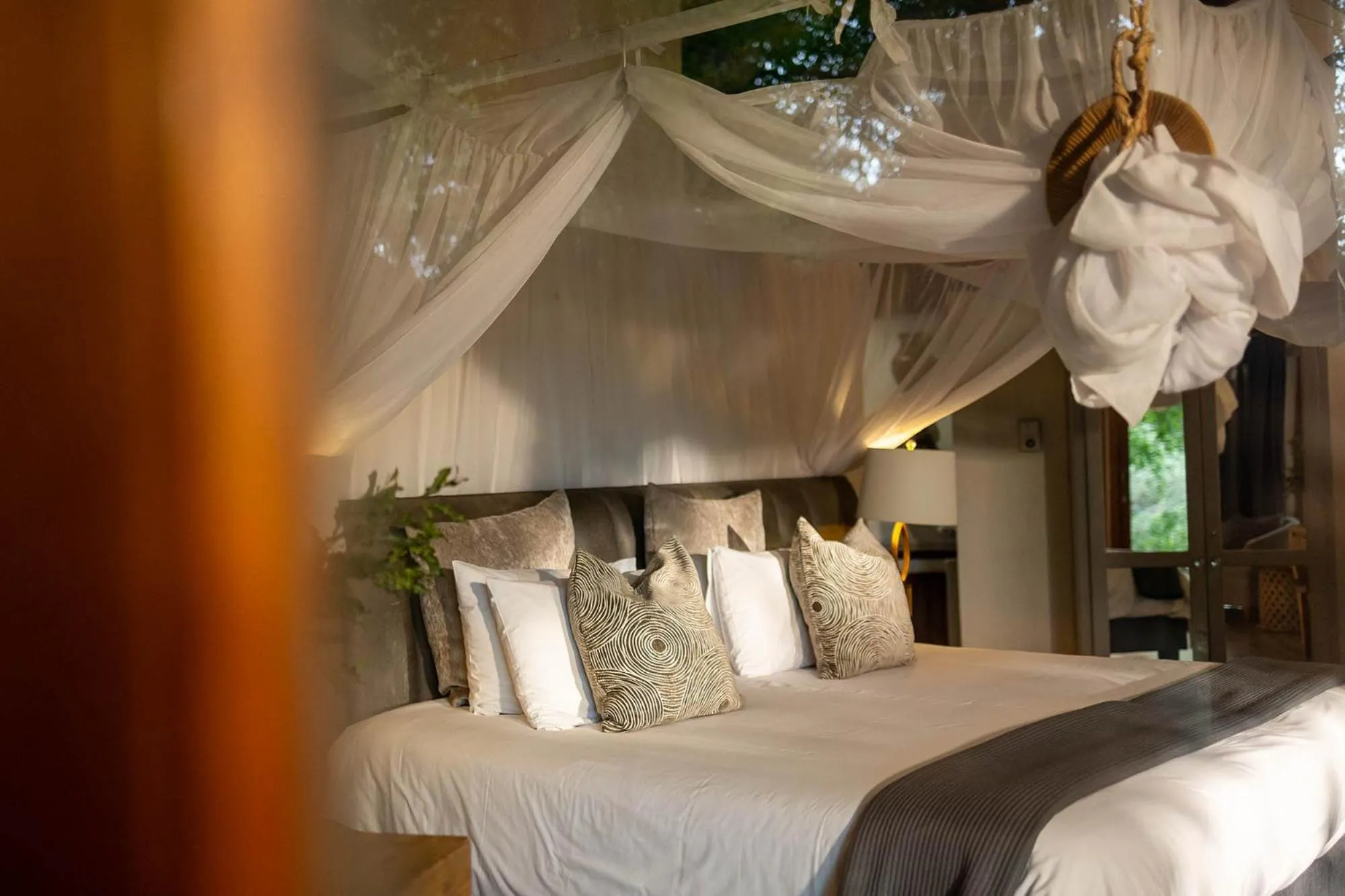 Bed in Karongwe - Kuname Safari Lodge