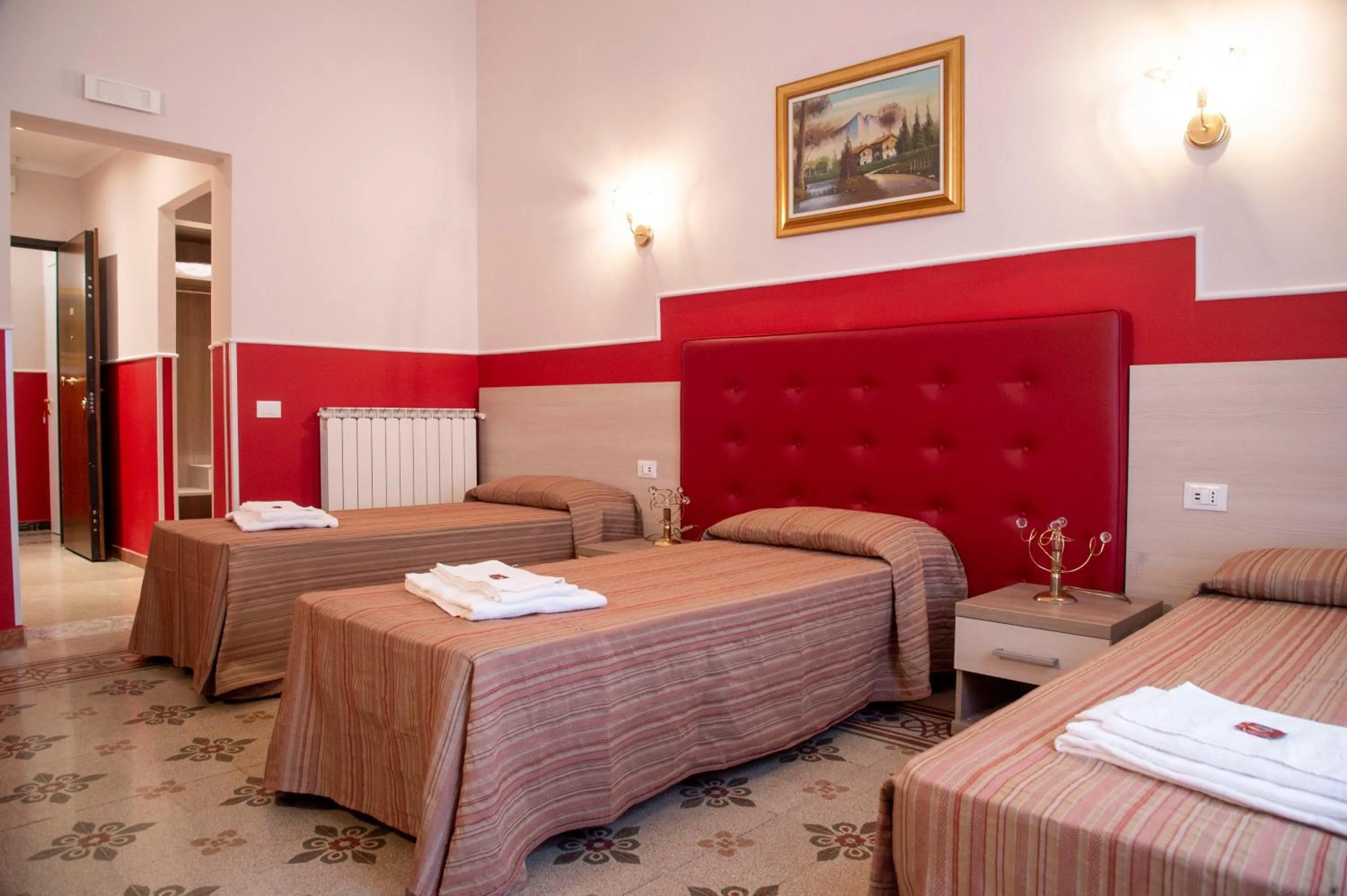 Bedroom, Bed in Domus Napoleone