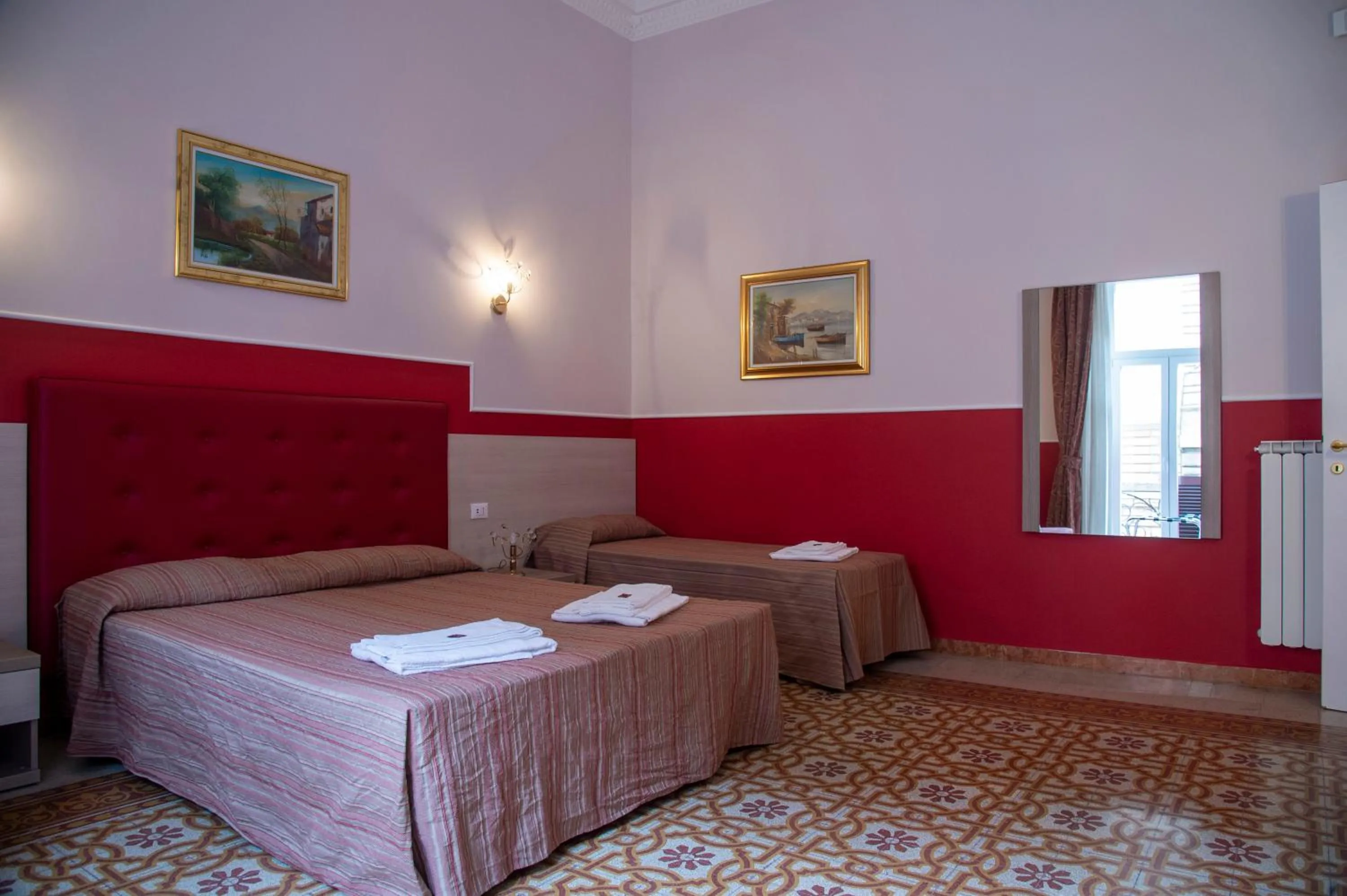 Bedroom, Bed in Domus Napoleone